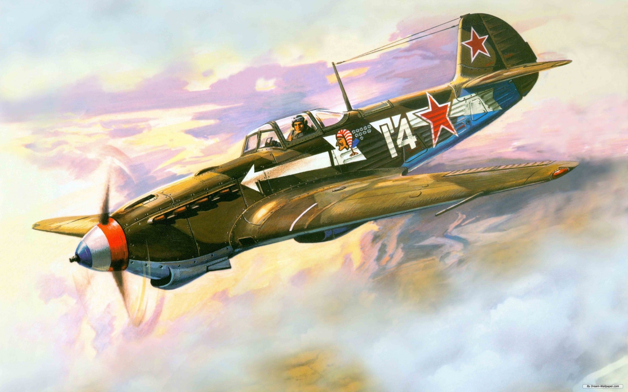 Aereo militare sovietico dipinto, 2560x1600 2K+, PC