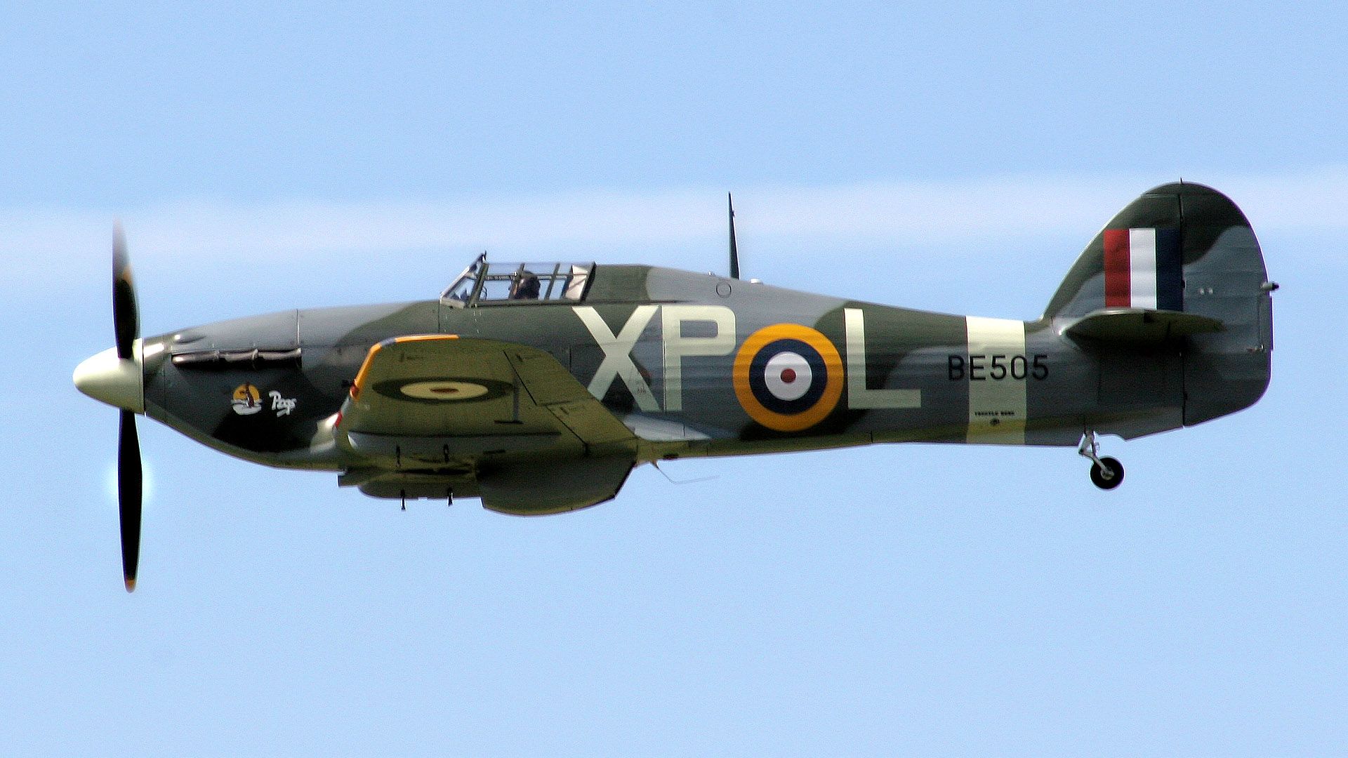 Aereo Spitfire militare verde, 1920x1080 1080p, Desktop