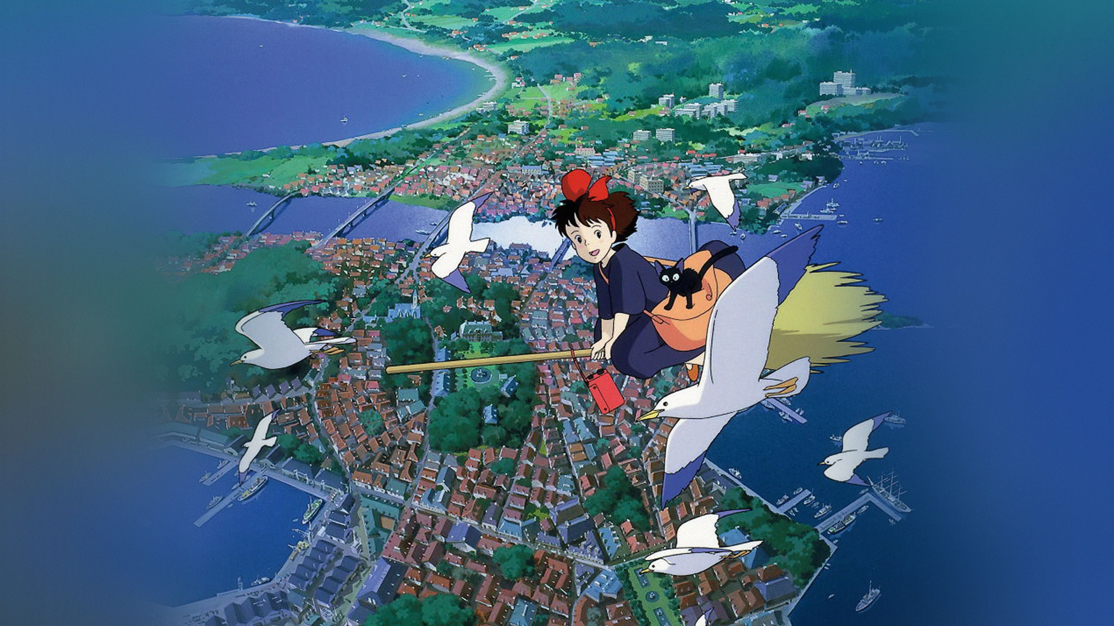 Kiki consegne a domicilio, città, 3840x2160 4K Ultra HD, Desktop