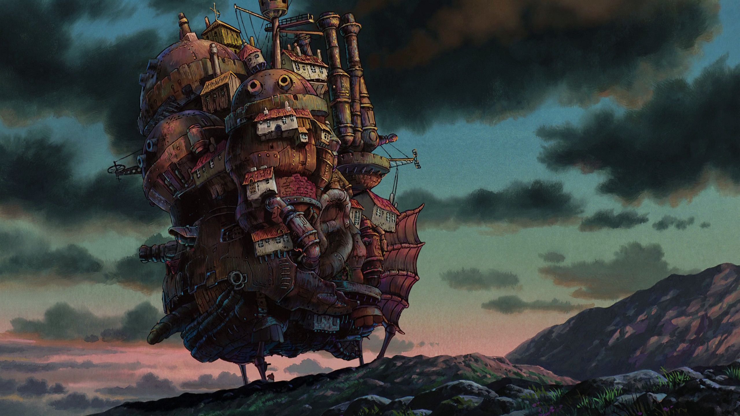 Castello errante di Howl, 2560x1440 2K QHD, Monitor Gaming