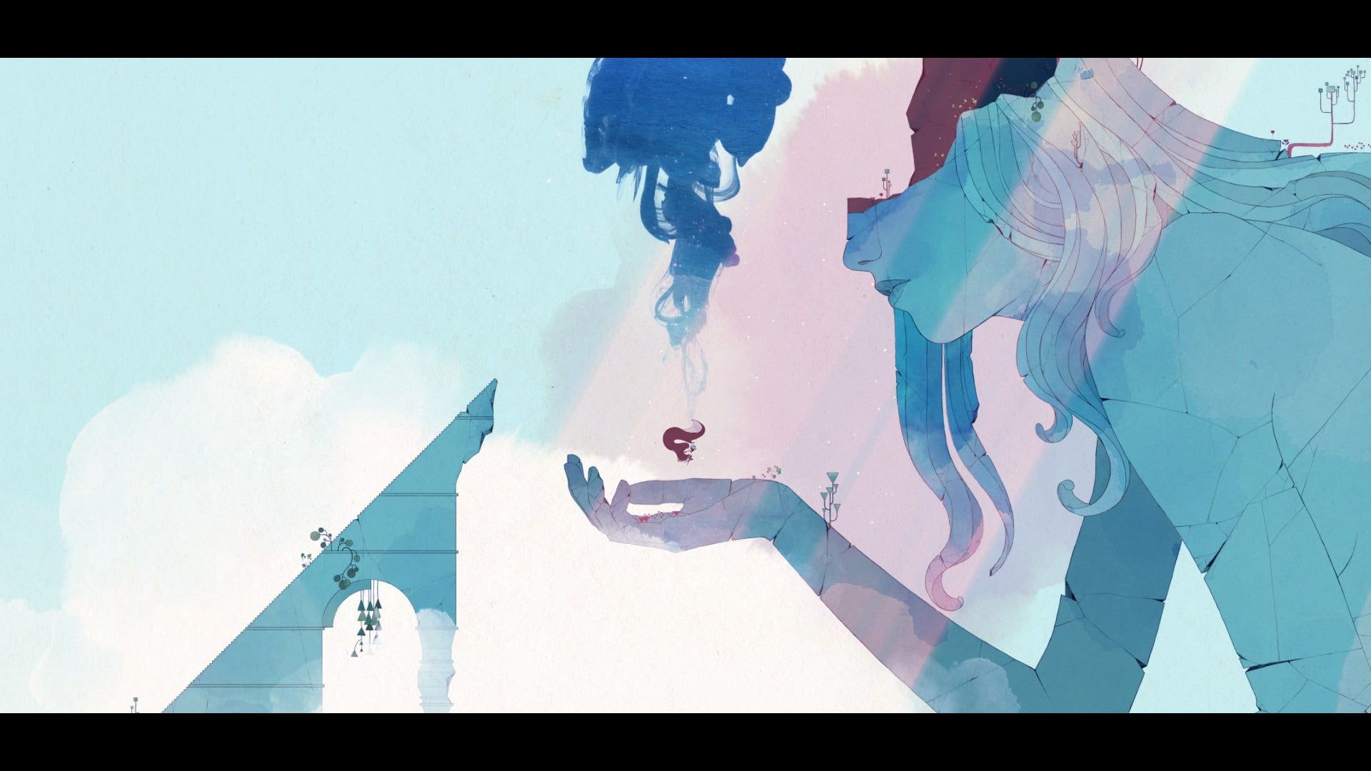 Gris videogioco arte astratta, 1920x1080 Full HD 1080p, Desktop