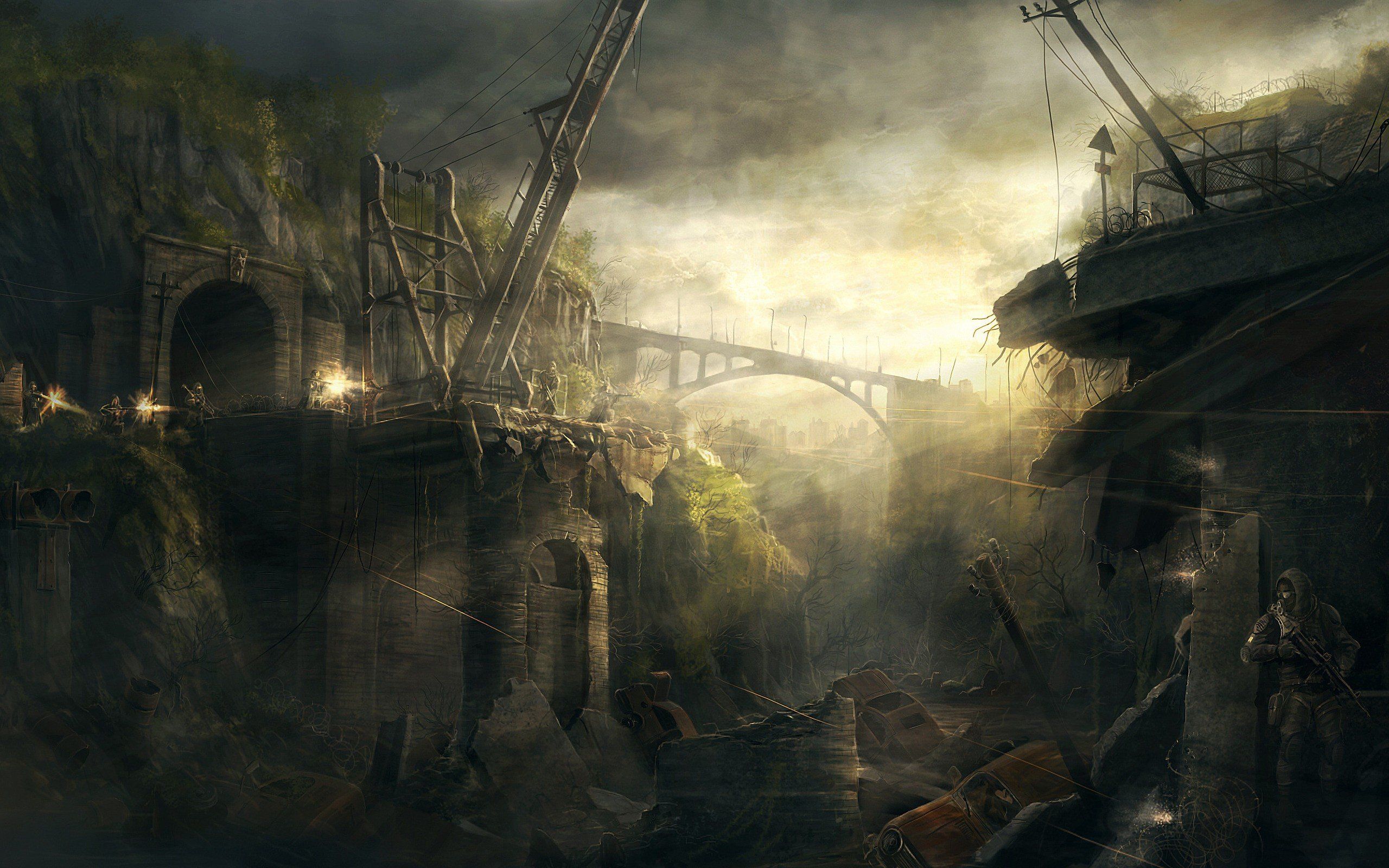 S.T.A.L.K.E.R. zona industriale abbandonata, 2560x1600 WQXGA, Desktop