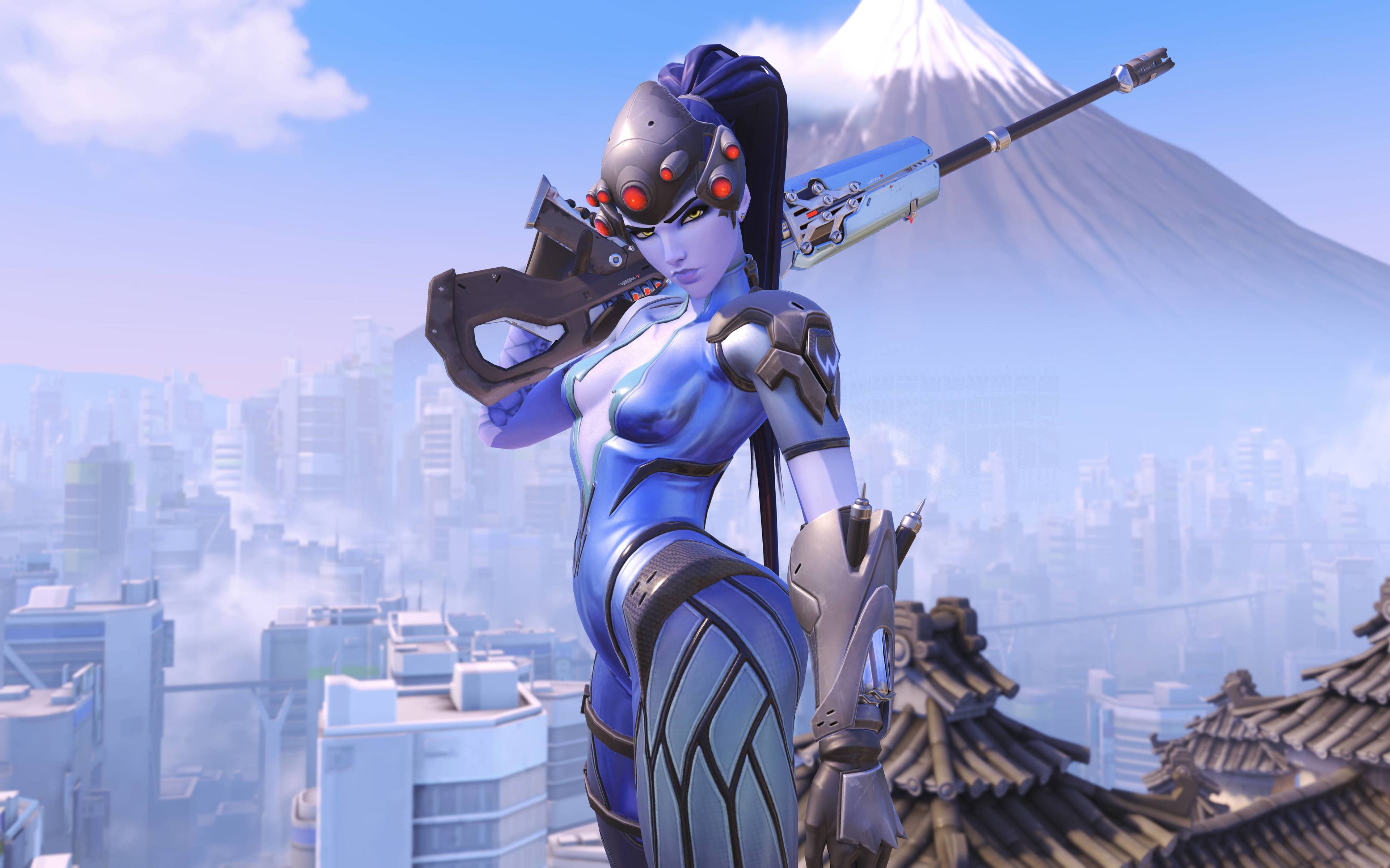 Widowmaker Overwatch cecchino, Blizzard, 3840x2400 Ultra HD, 4K TV