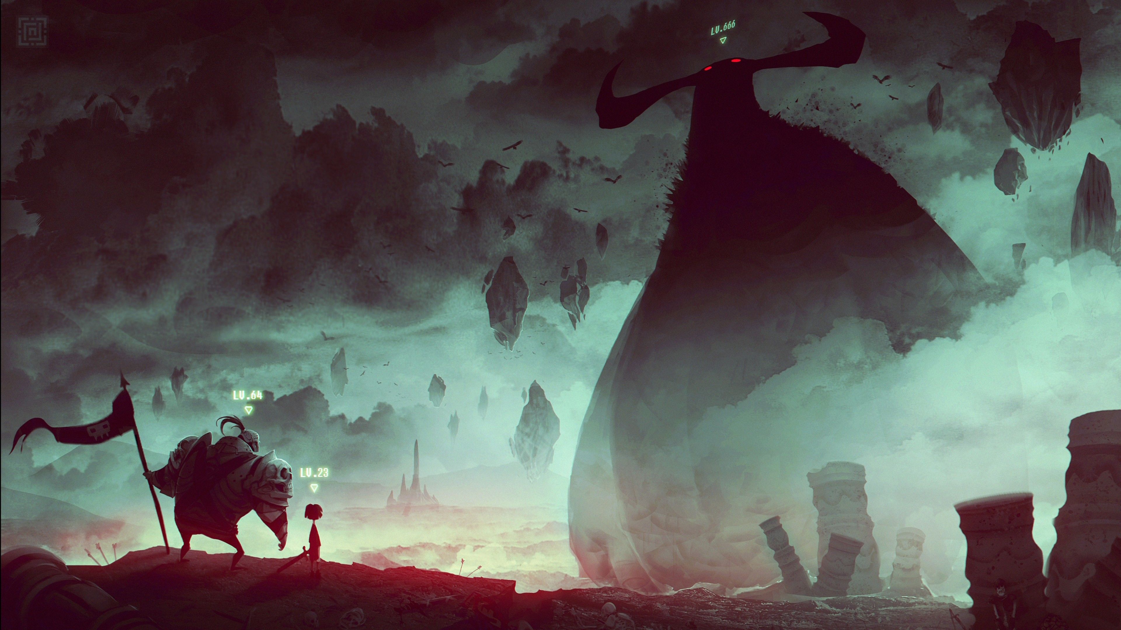 Shadow of the Colossus fantasy, 3840x2160 UHD, Monitor 4K