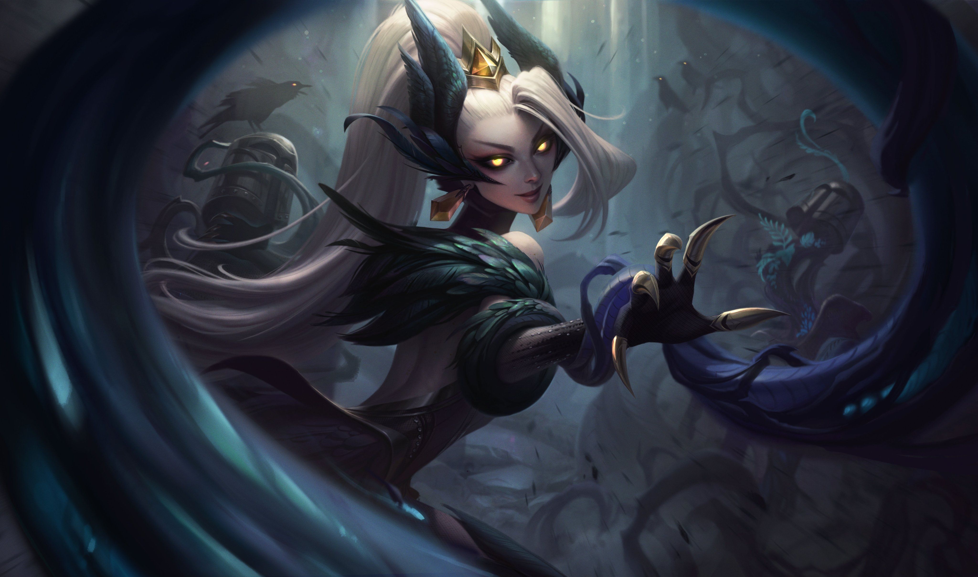 Coven LeBlanc League of Legends, MOBA, 4096x2417 4K, Desktop 4K