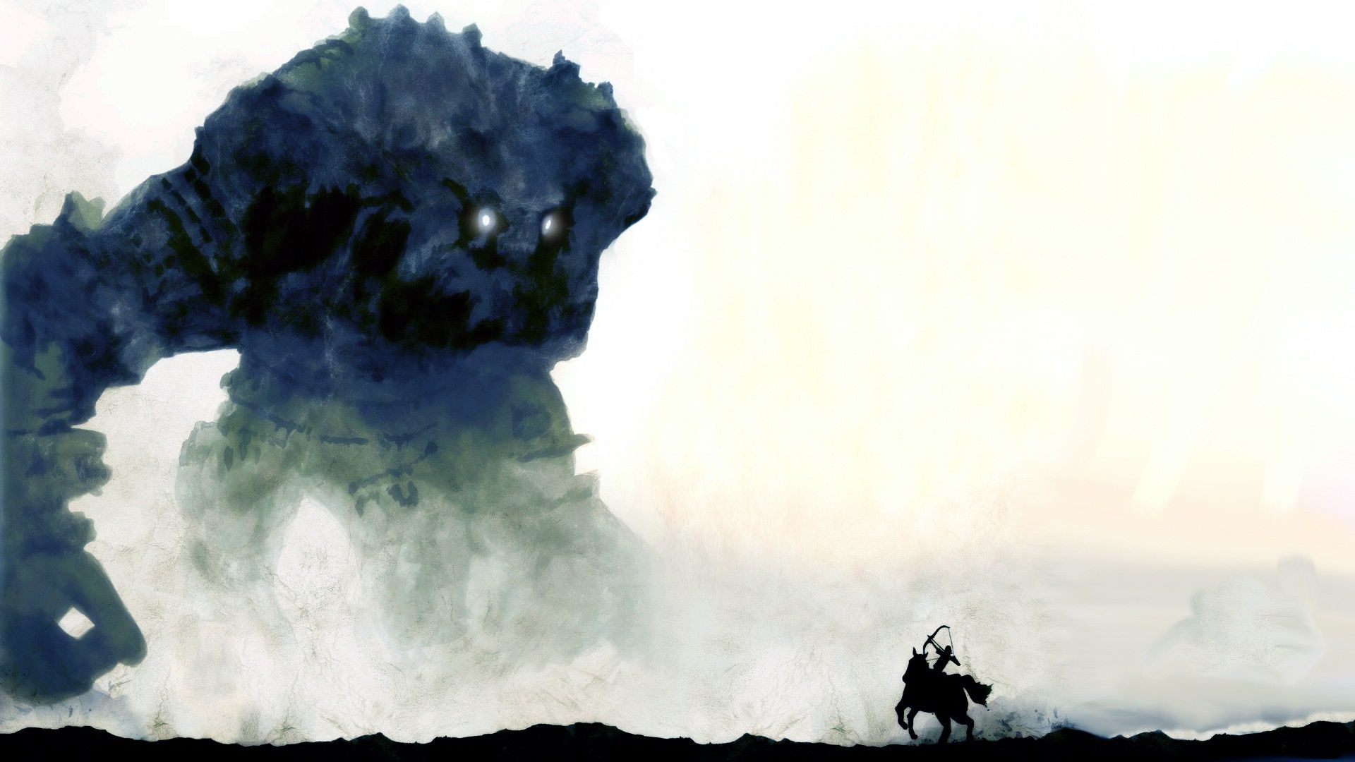 Shadow of the Colossus artwork, 1920x1080 Full HD 1080p, PC Desktop