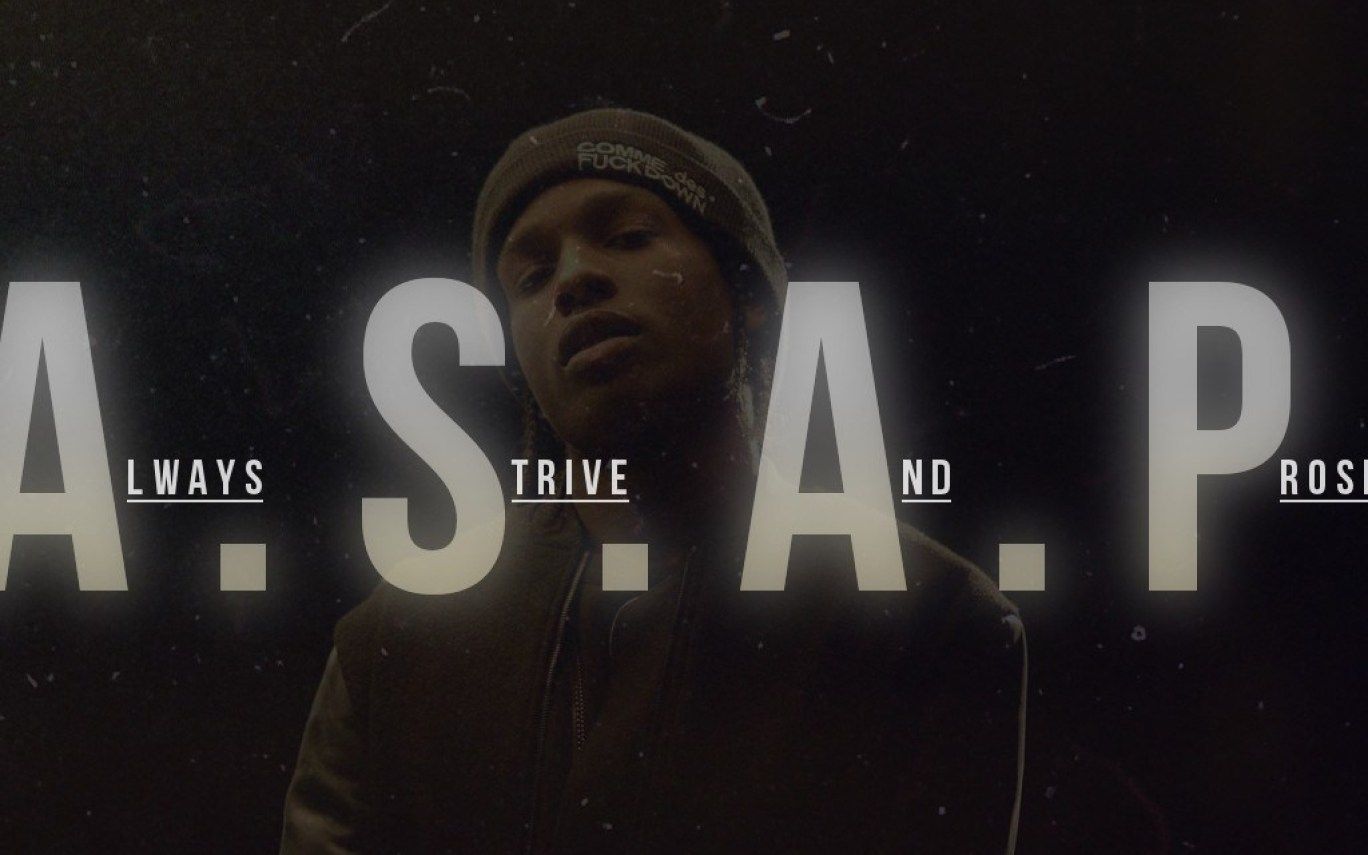 ASAP Rocky ritratto scuro, 1368x855 HD, Desktop