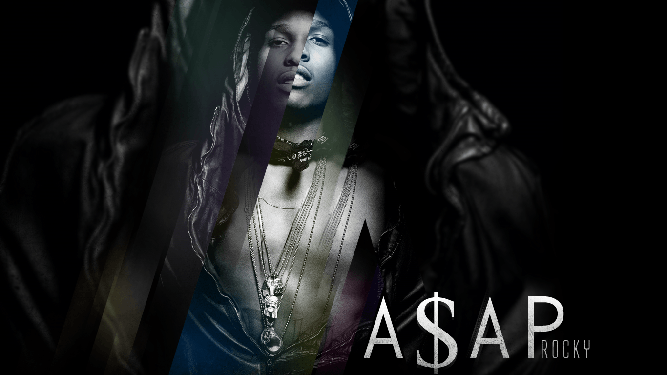 ASAP Rocky ritratto scuro, 1366x768 720p, Monitor Gaming