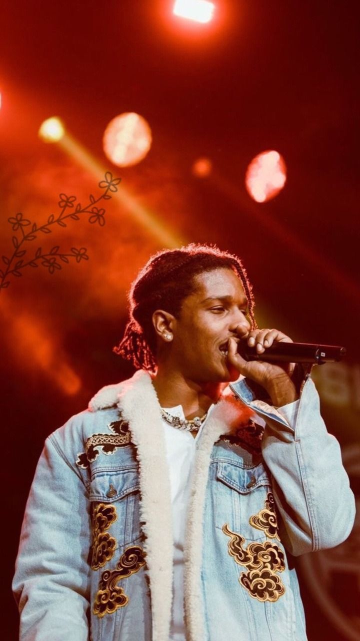 ASAP Rocky sul palco, 720x1280 Verticale, Android