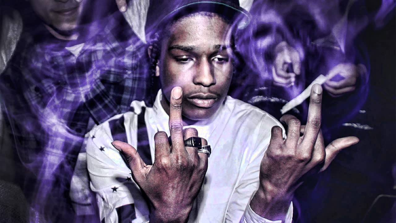 ASAP Rocky fumo viola, 1280x720 HD, PC Desktop