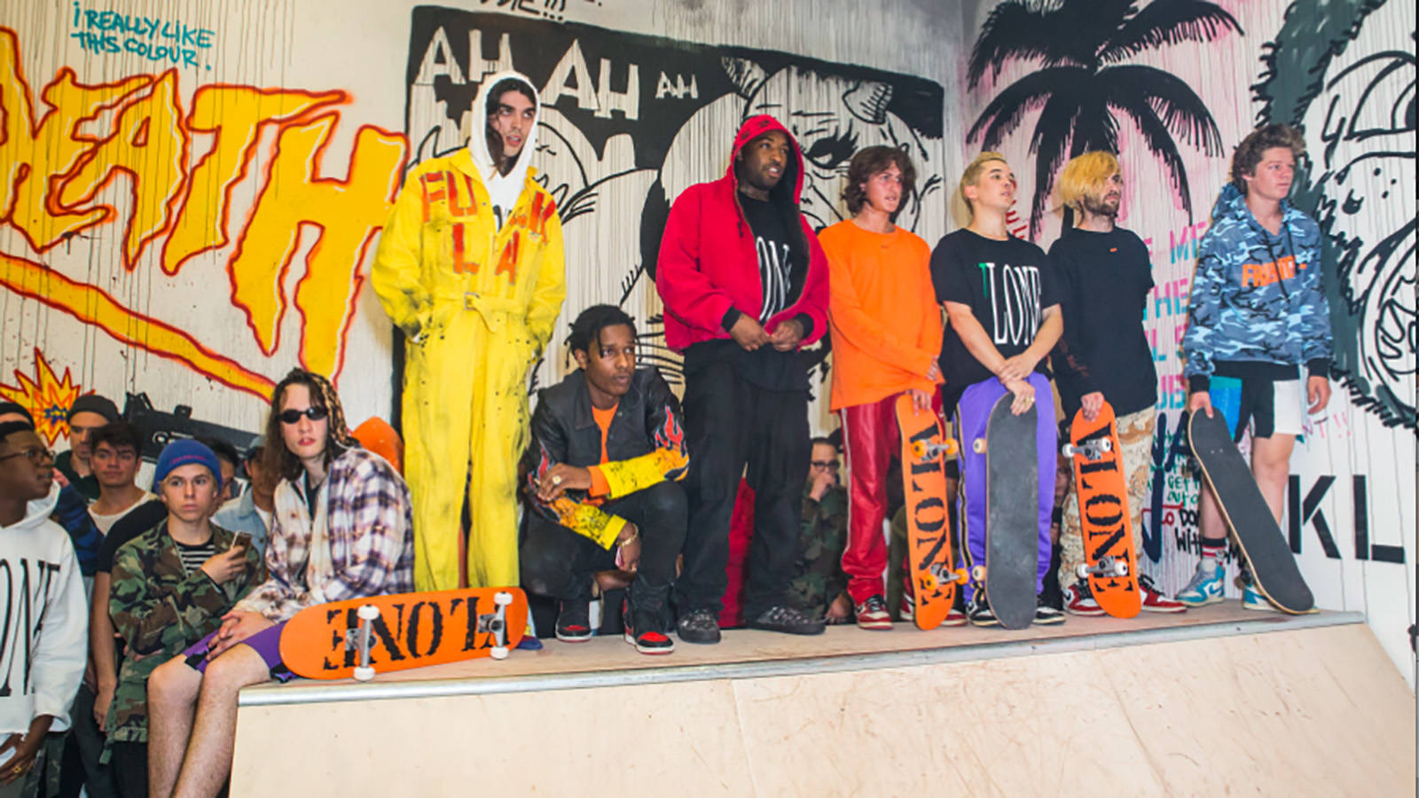 Gruppo VLONE su skatepark, 1600x900 900p, PC