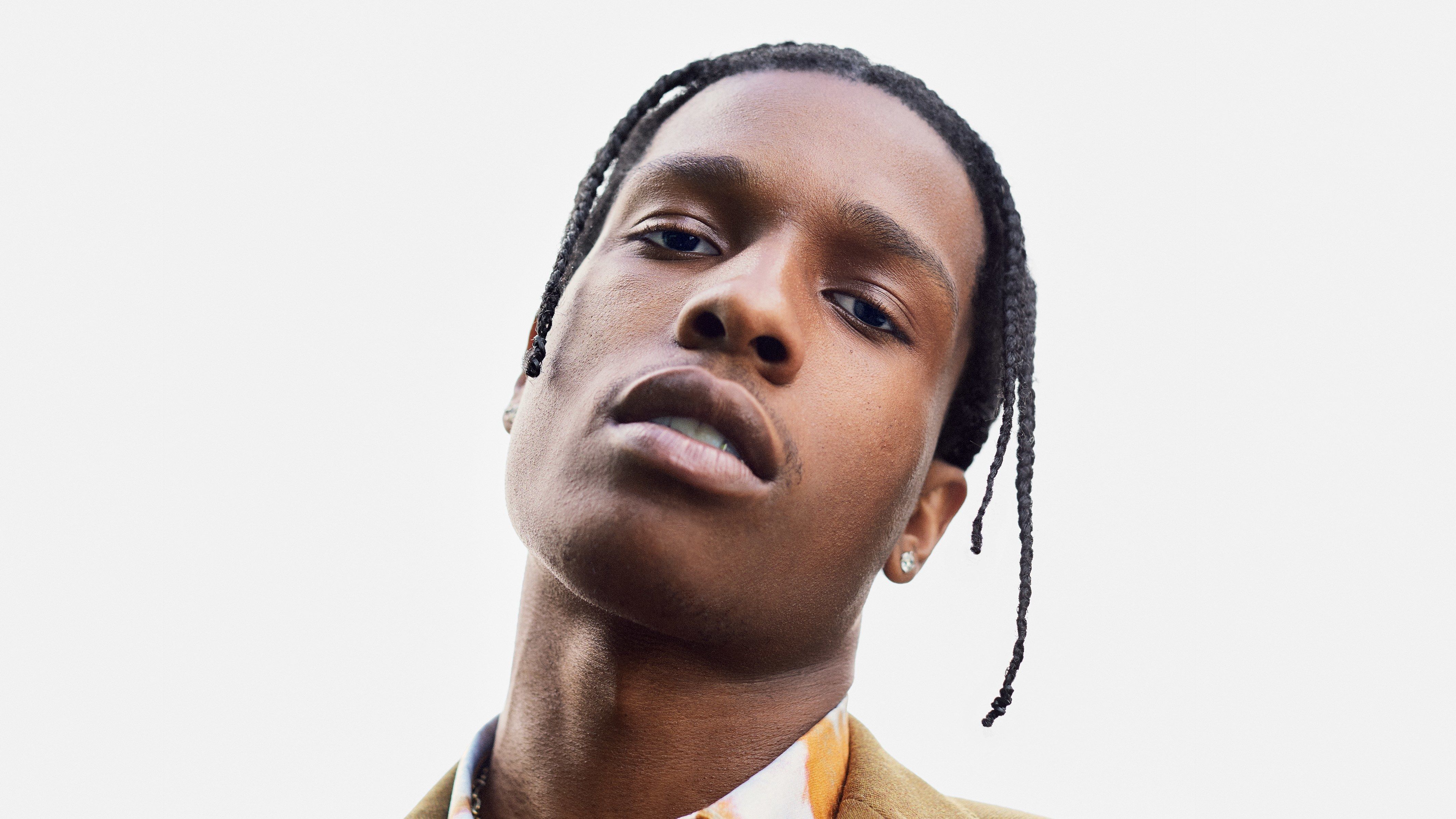 ASAP Rocky ritratto giacca senape, 4259x2396 4K Ultra HD, Monitor 4K
