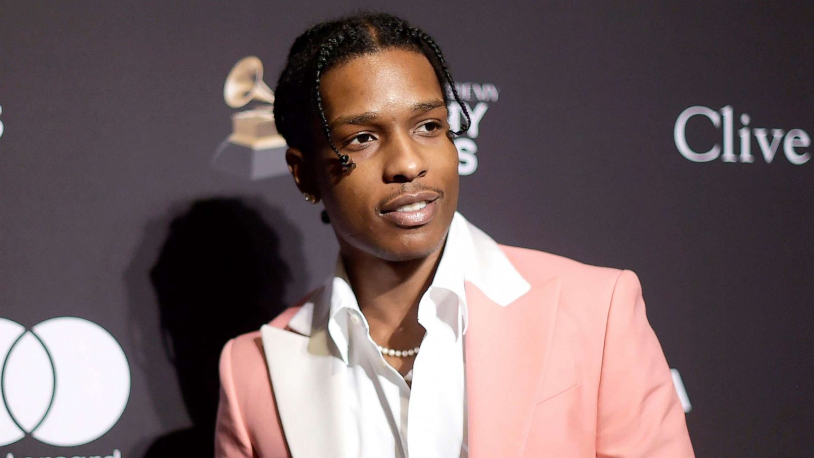 ASAP Rocky giacca rosa evento, 1600x900 900p, PC