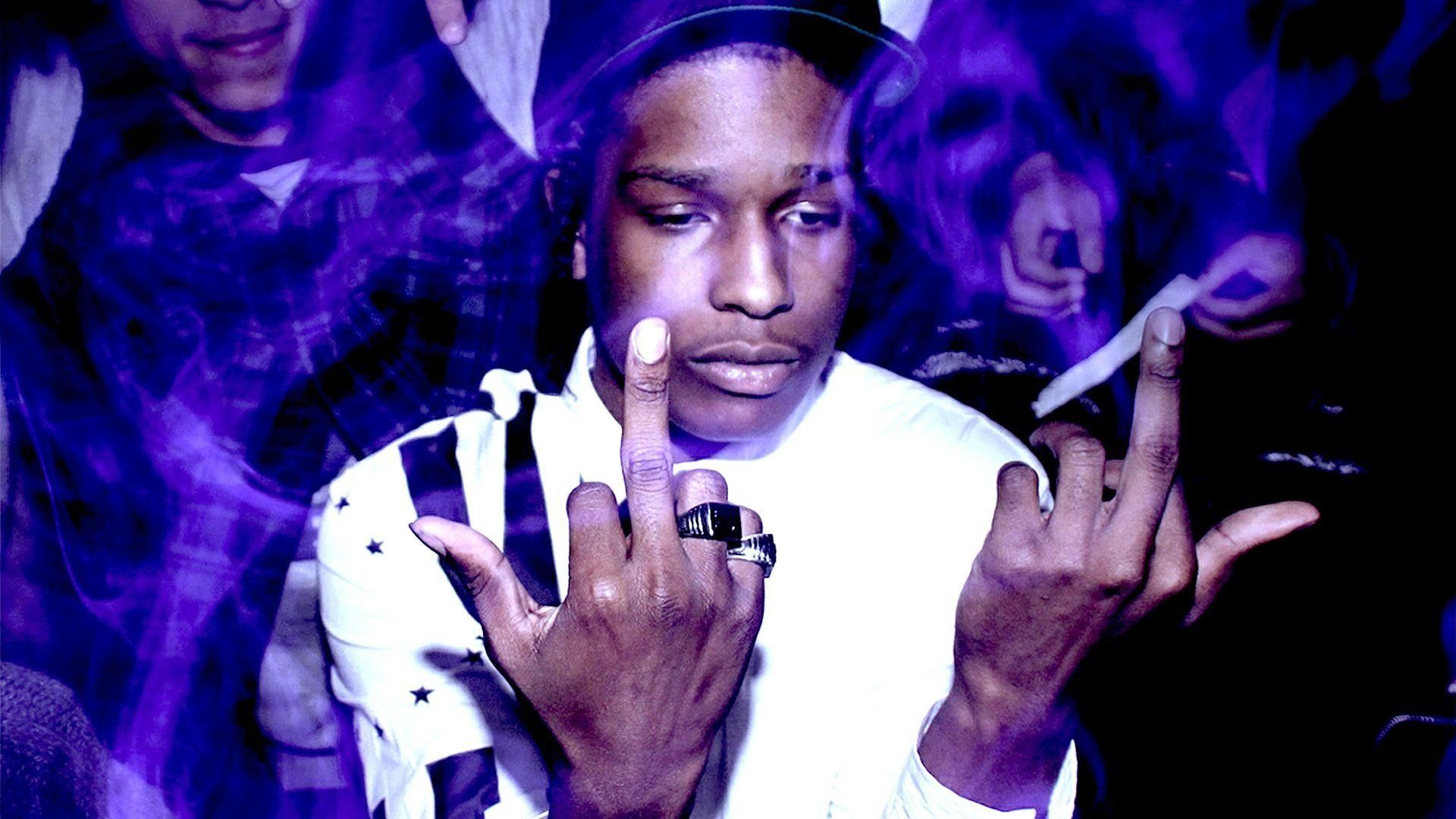 ASAP Rocky luce viola, 1920x1080 1080p, PC Desktop