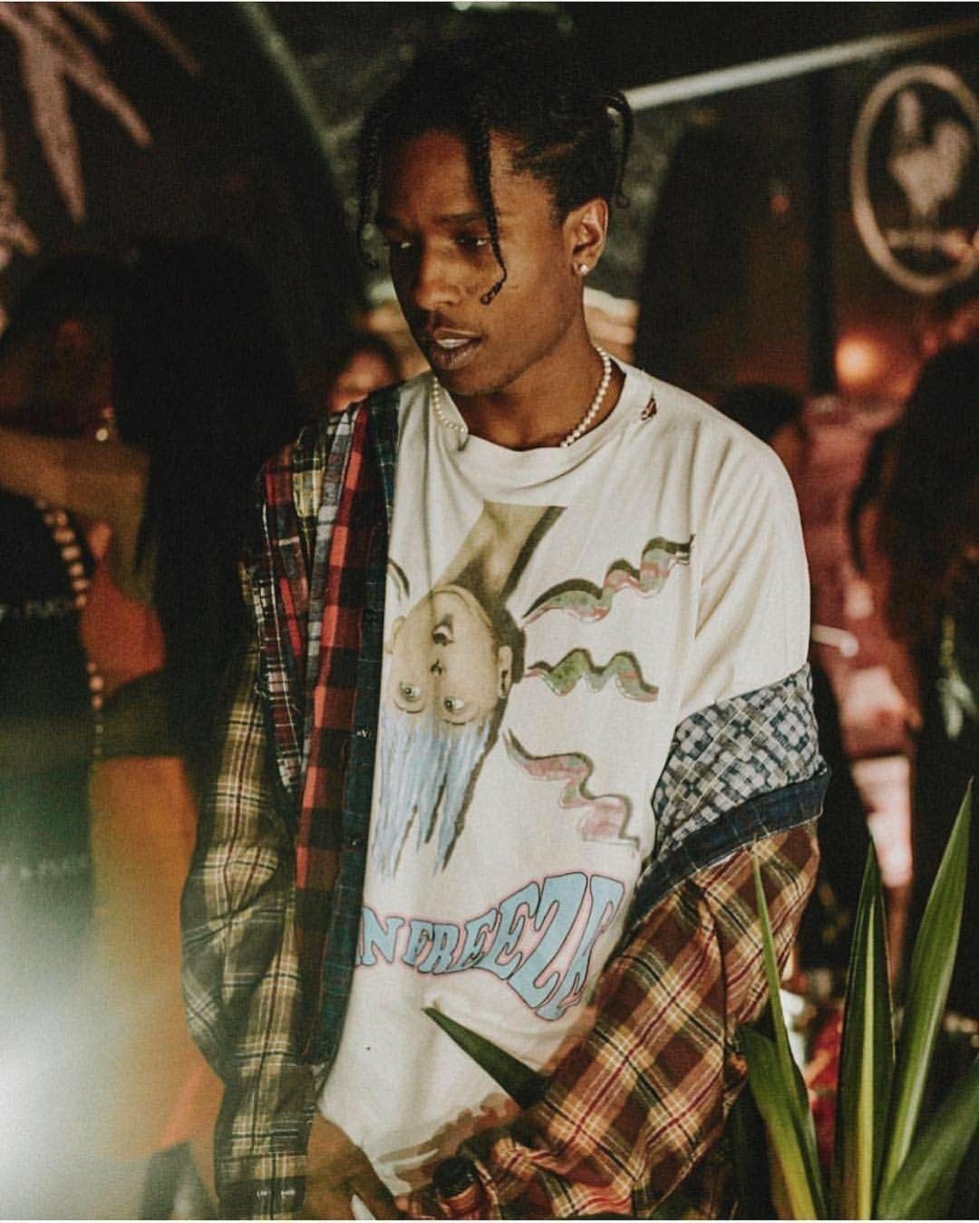 ASAP Rocky camicia flanella, 1080x1349 Full HD Verticale, Smartphone