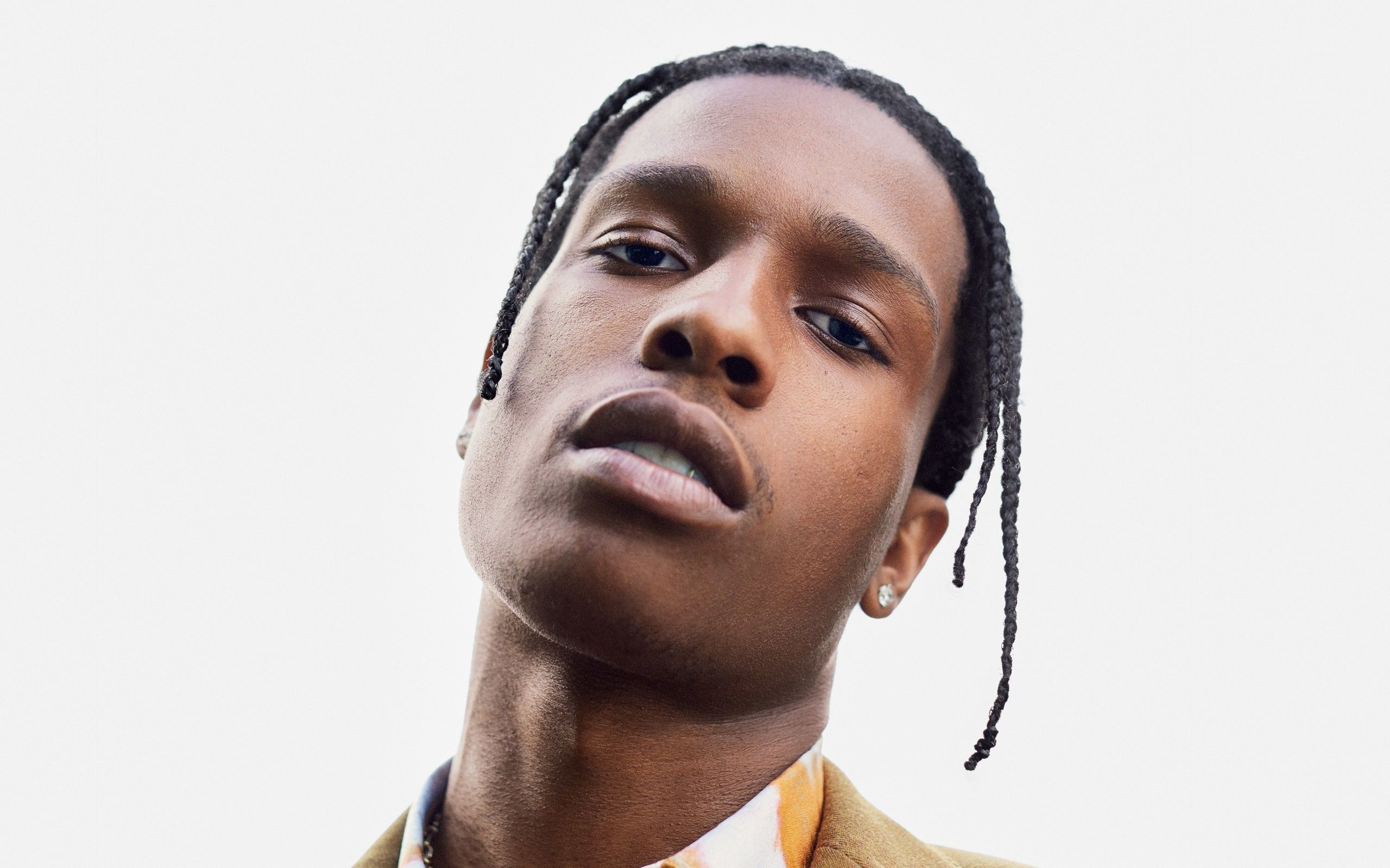ASAP Rocky ritratto sfondo bianco, 2560x1600 2K, Monitor Gaming