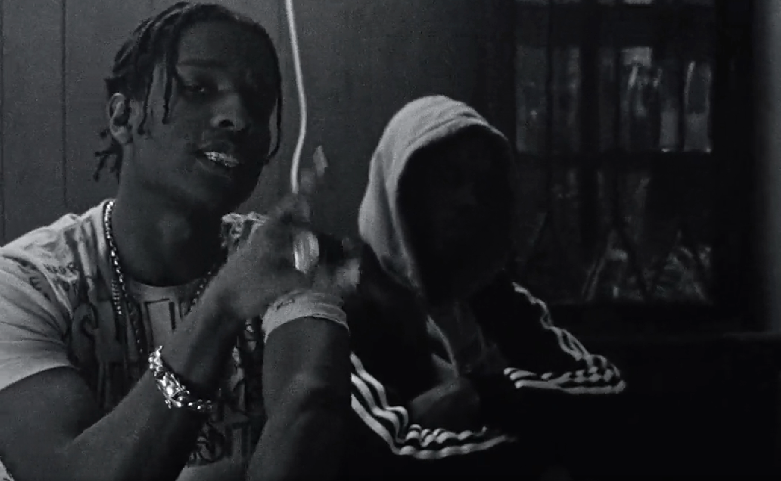 ASAP Rocky ritratto viola, 1920x1080 Full HD 1080p, PC Desktop