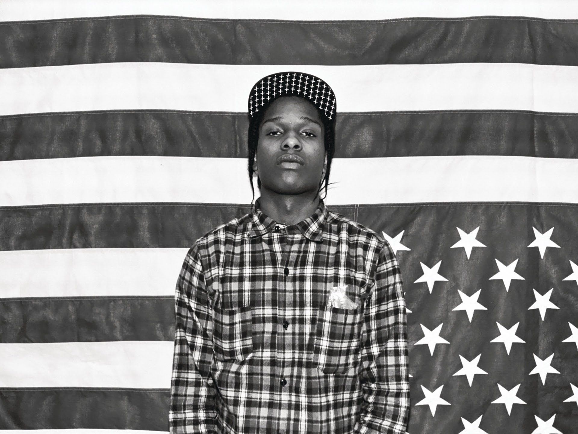 ASAP Rocky bandiera americana, 1920x1440 Full HD+ WUXGA, PC