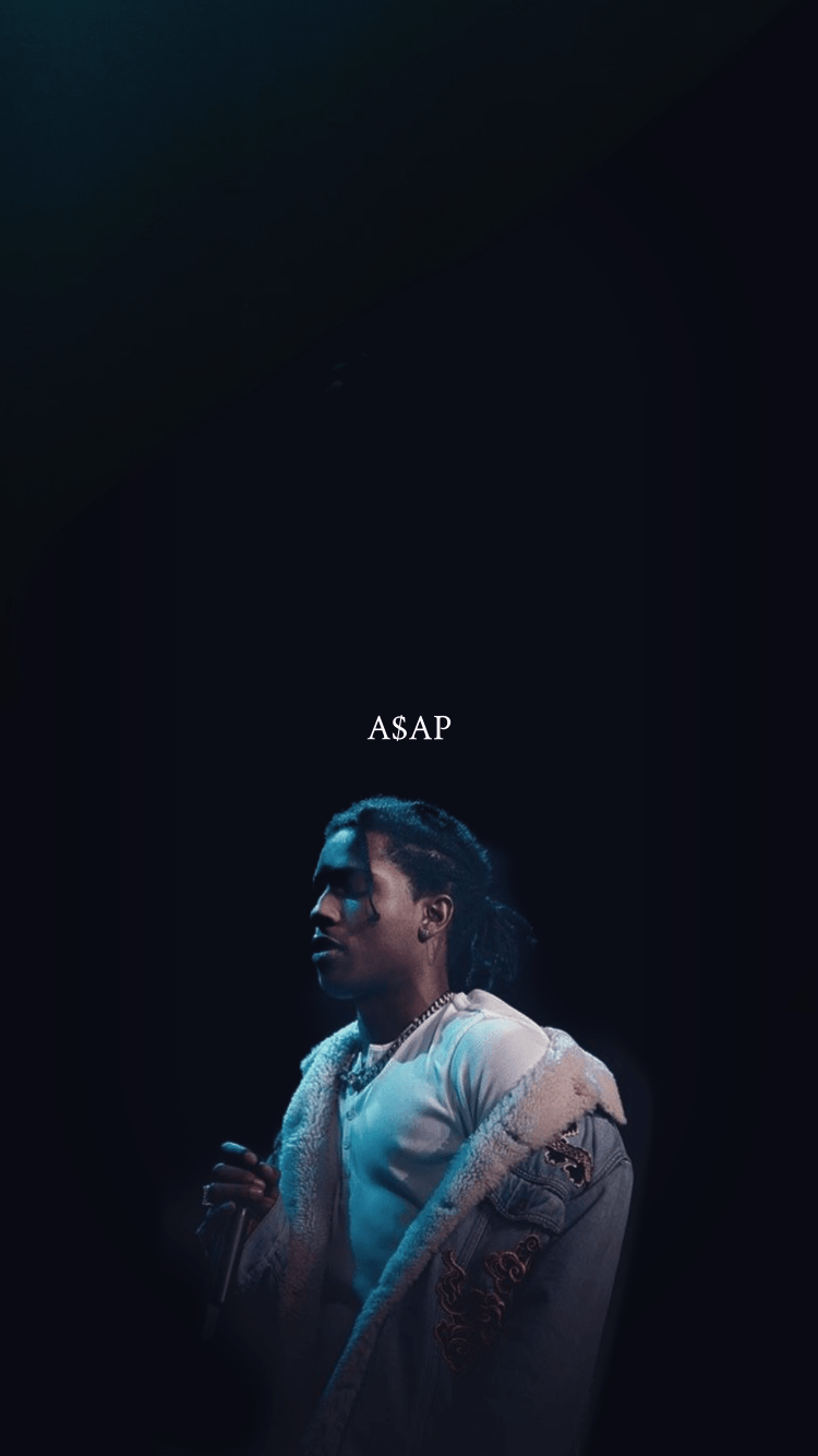 ASAP Rocky ritratto scuro, 750x1334 Full HD Verticale, iPhone