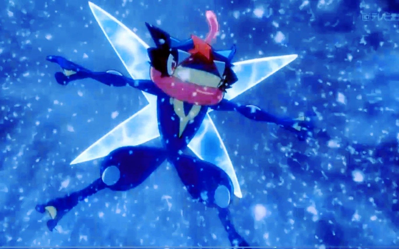 Ash Greninja luna notte, 1920x1080 Full HD, Laptop