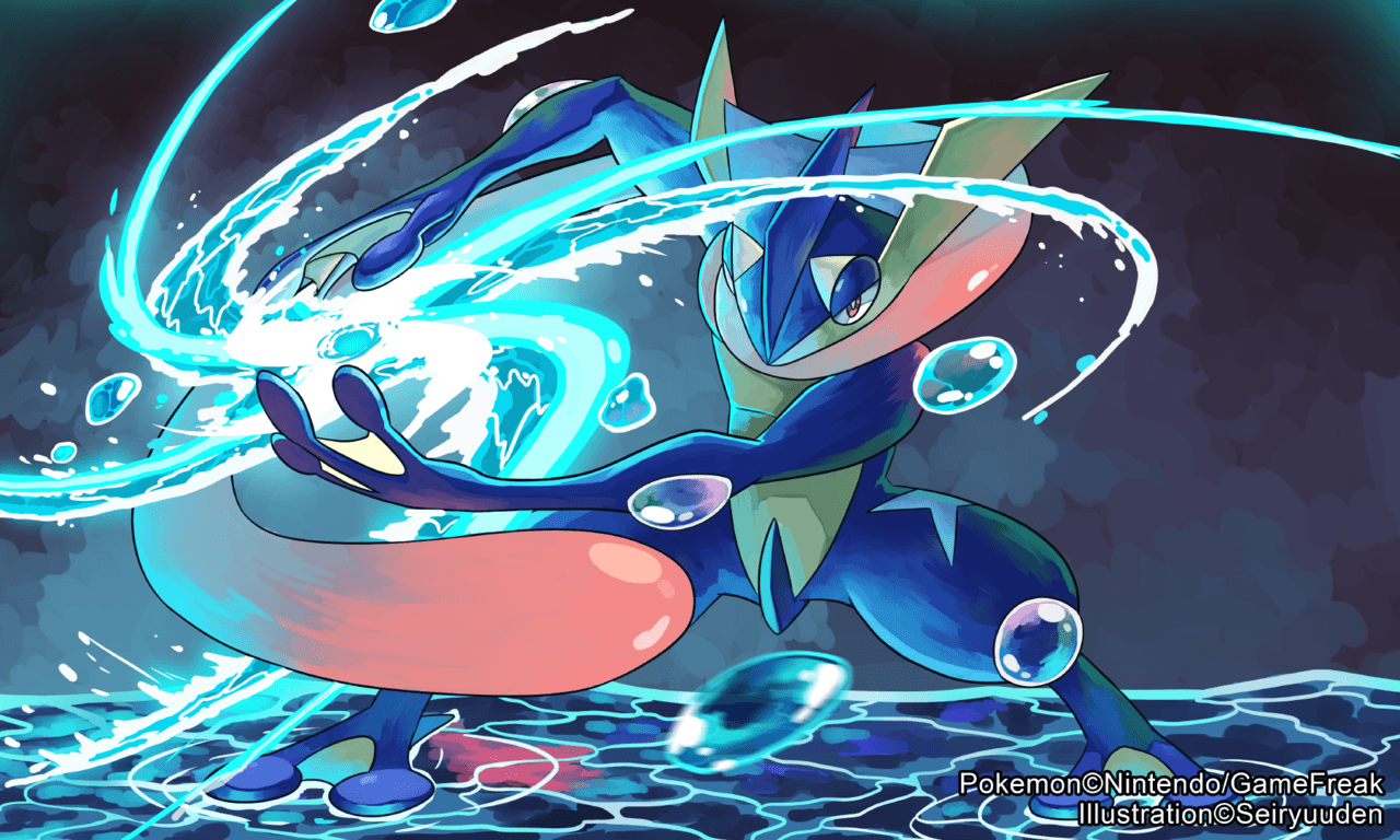 Ash Greninja Pokémon, 1280x768 720p, PC
