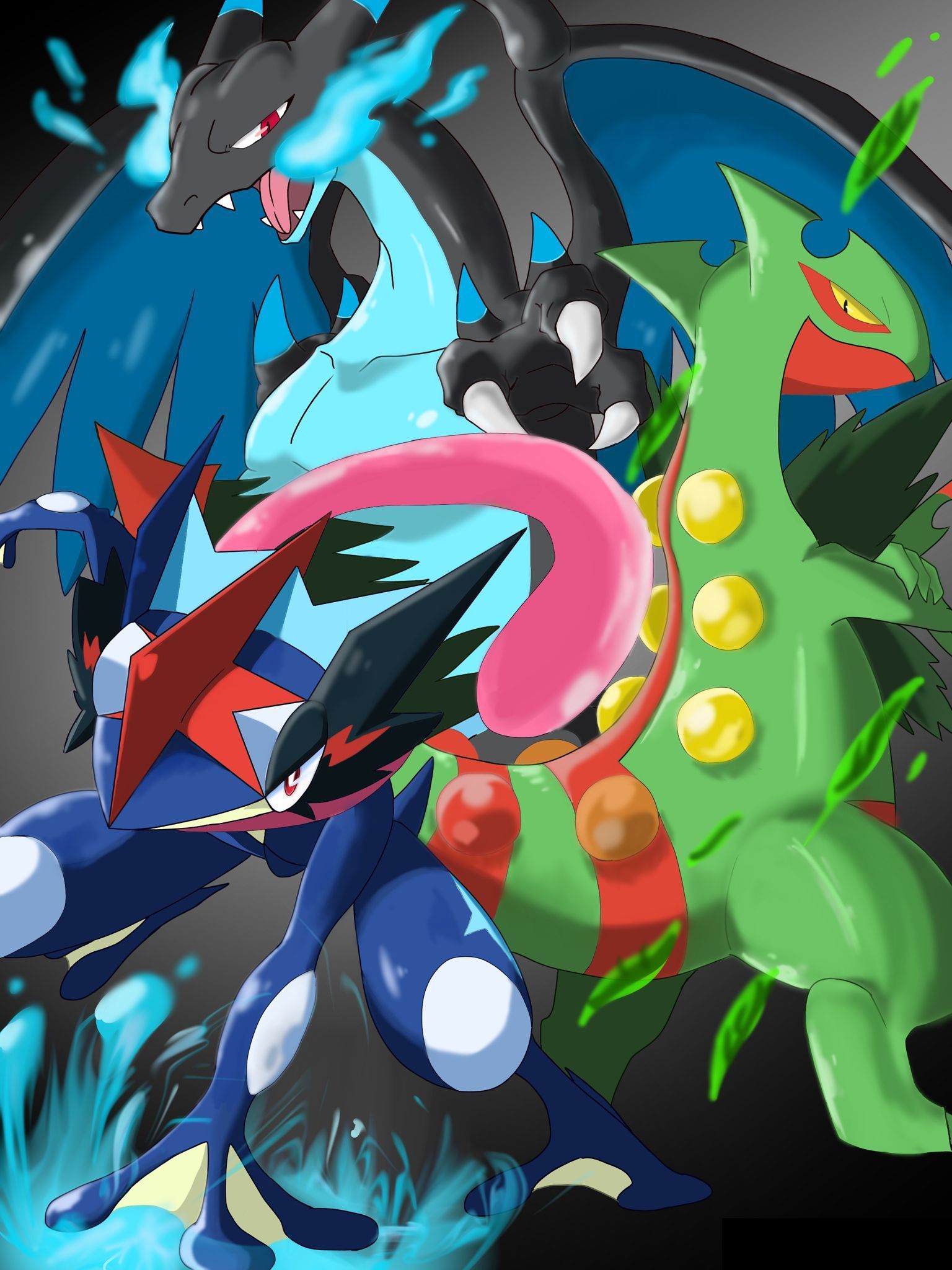 Ash e Greninja Pokémon, 1920x1080 Full HD 1080p, PC