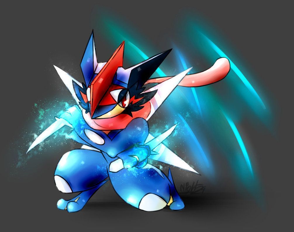 Ash Greninja Pokemon, 1006x795 HD, iMac