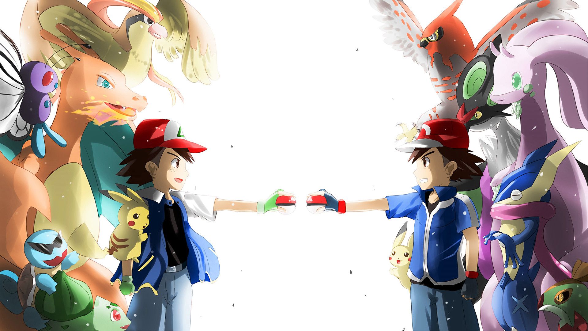 Ash Greninja Pokémon, 840x1100 Full HD Verticale, Smartphone