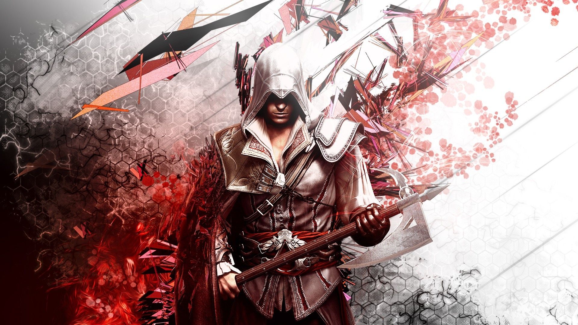 Ezio Auditore, Assassin's Creed 2, Ubisoft, 1920x1080 Full HD, PC