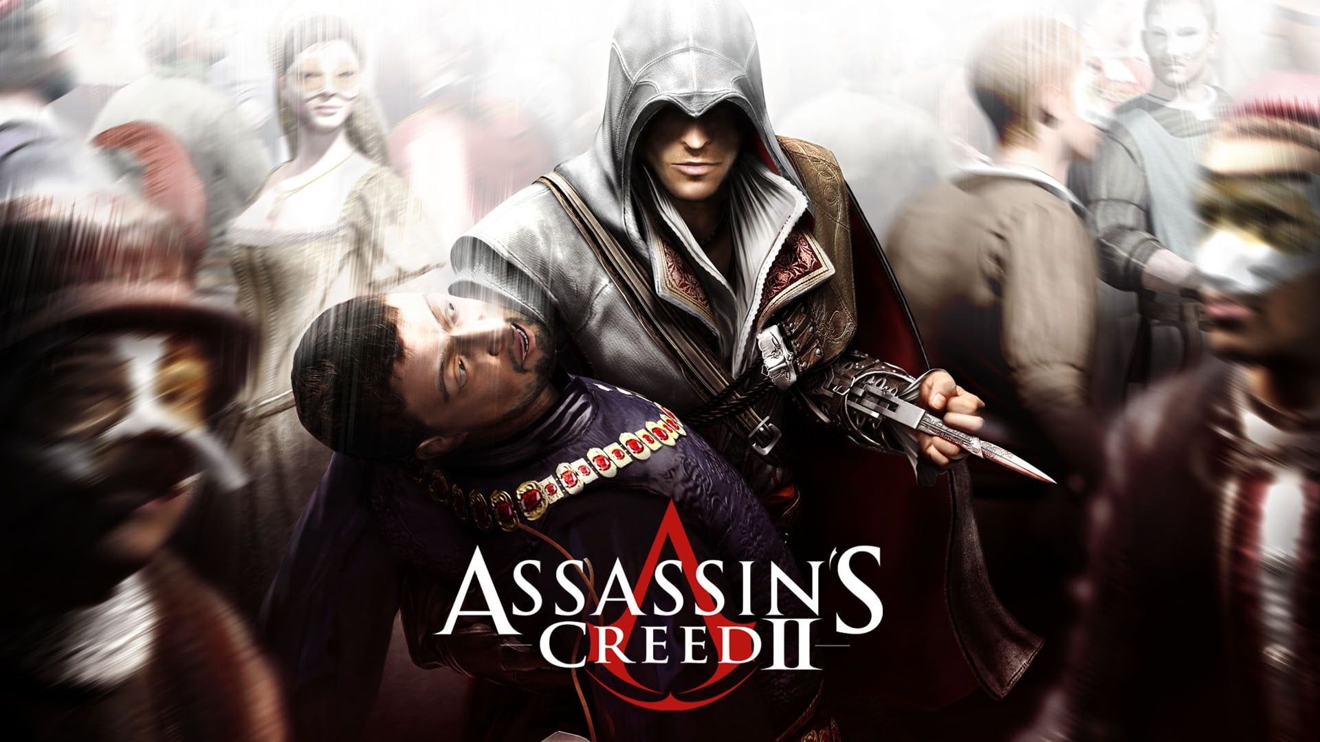 Ezio Assassin's Creed II copertina, 1920x1080 Full HD, PC