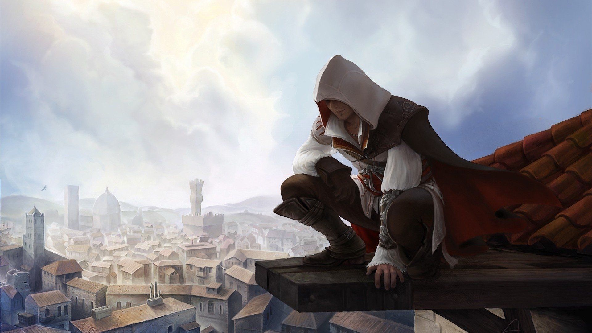 Ezio Assassin's Creed II, Ubisoft, 1920x1080 Full HD 1080p, Laptop