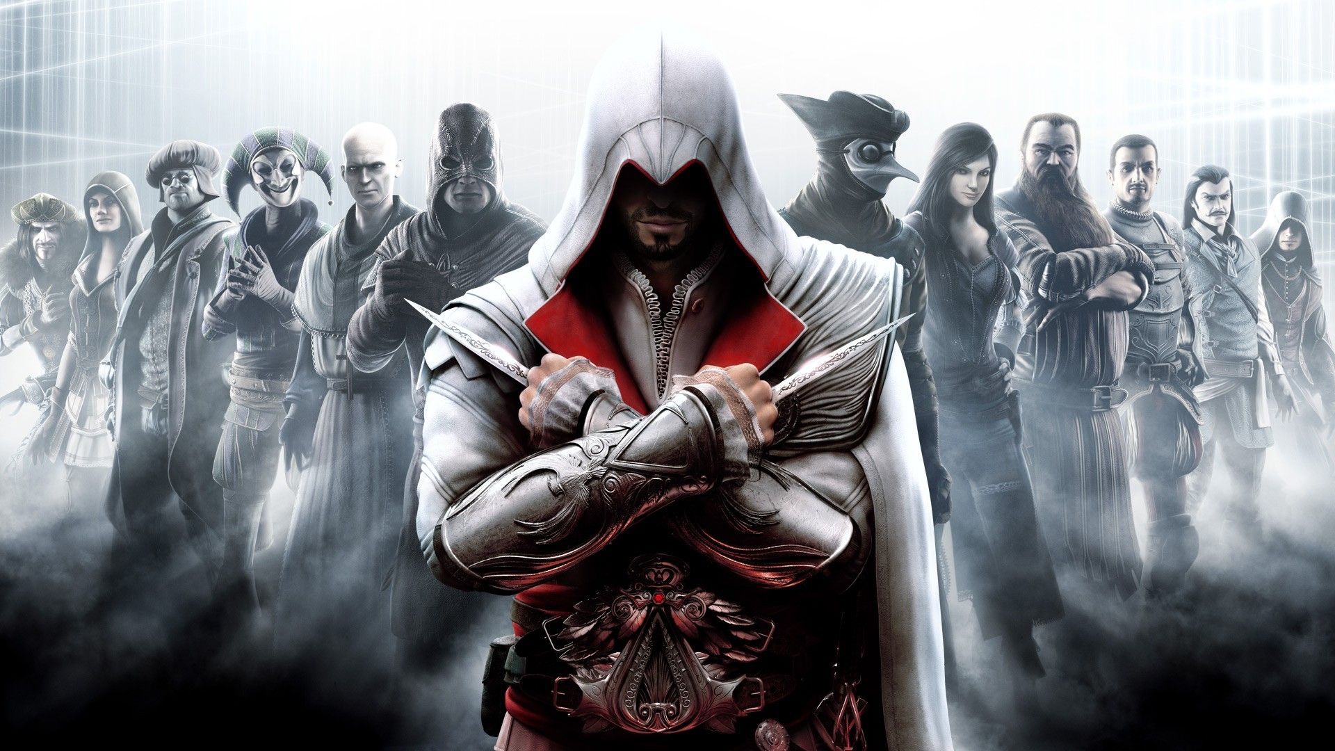 Ezio Auditore, Assassin's Creed, Rinascimento, 1920x1080 1080p, PC