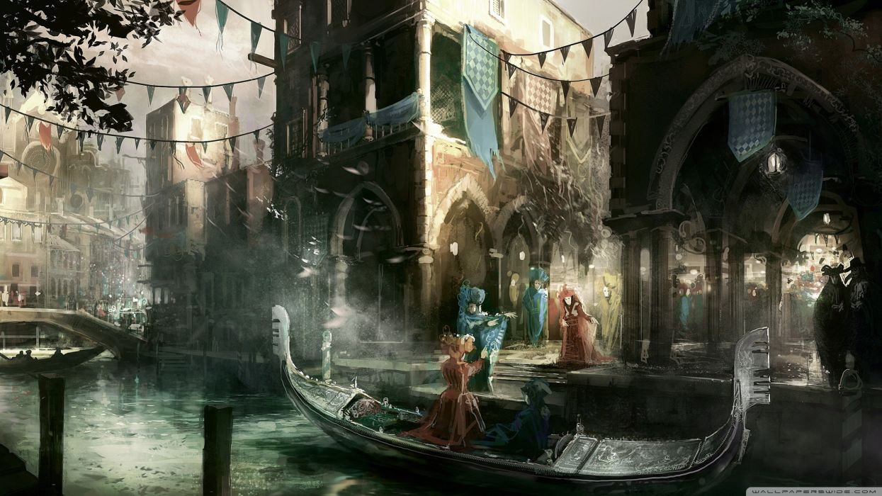 Assassin's Creed 2 Venezia, azione-avventura, 1245x700 HD, Laptop
