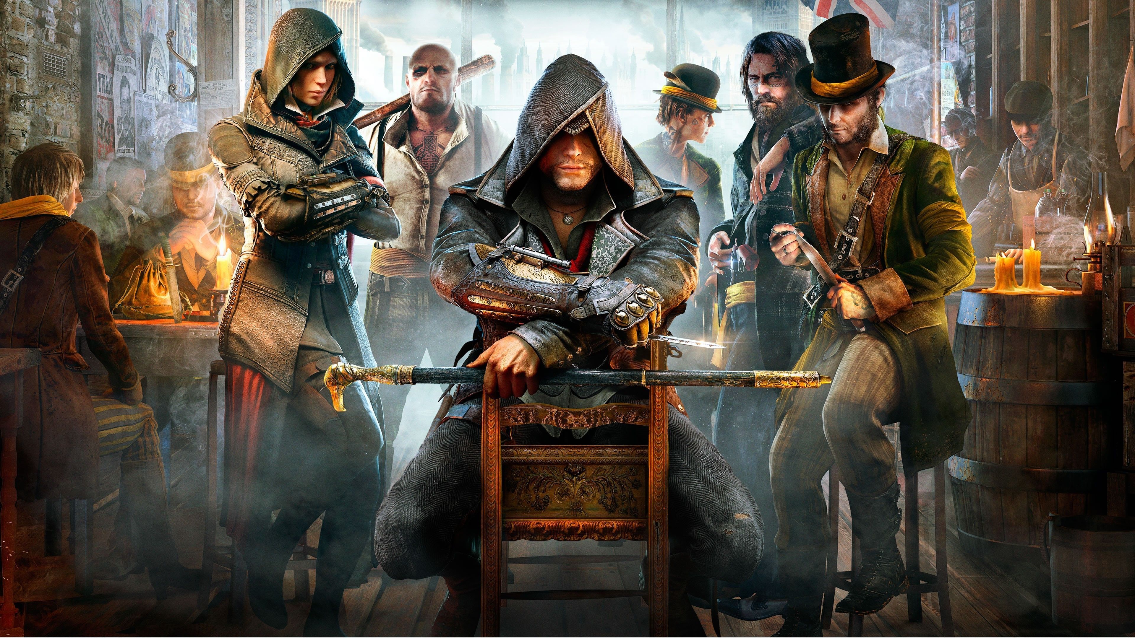Assassin's Creed Syndicate personaggi, 3840x2160 Ultra HD, 4K TV