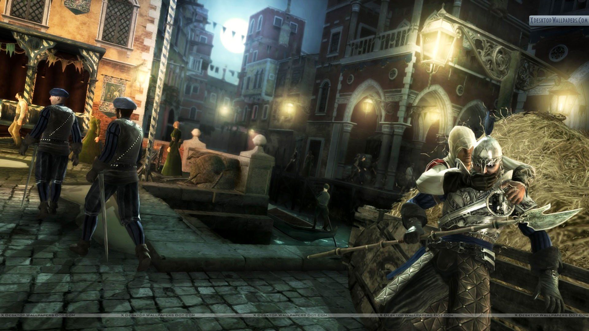Ezio Assassin's Creed 2 città, 1920x1080 1080p, Laptop