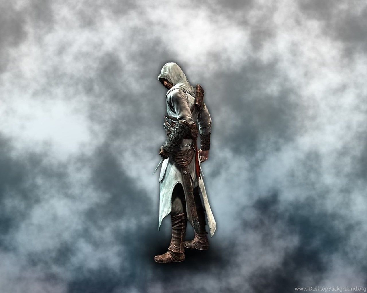 Ezio Assassin's Creed 2 nebbia, 1280x1024 720p, PC