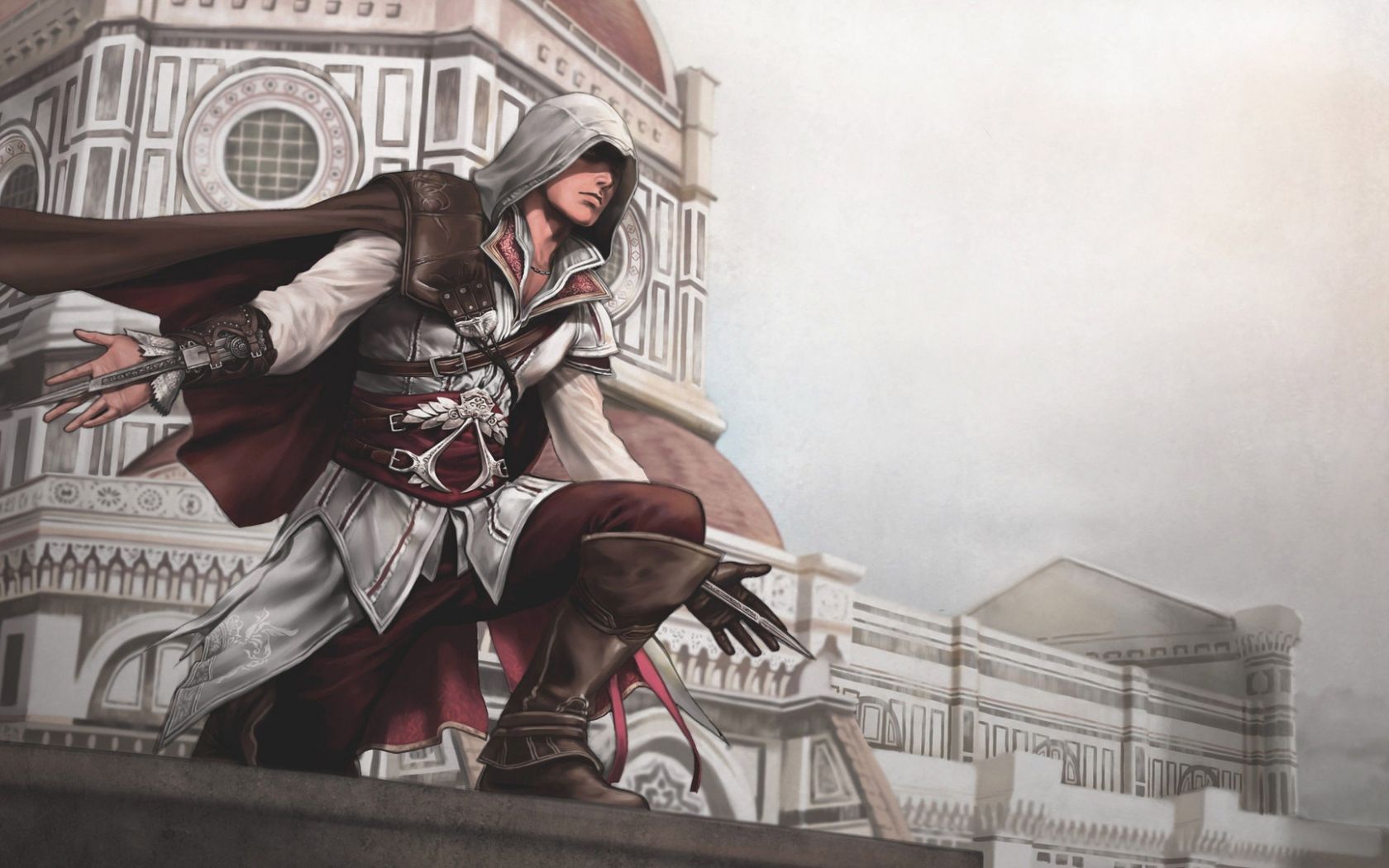 Ezio Auditore, Assassin's Creed 2, 1680x1050 900p, PC
