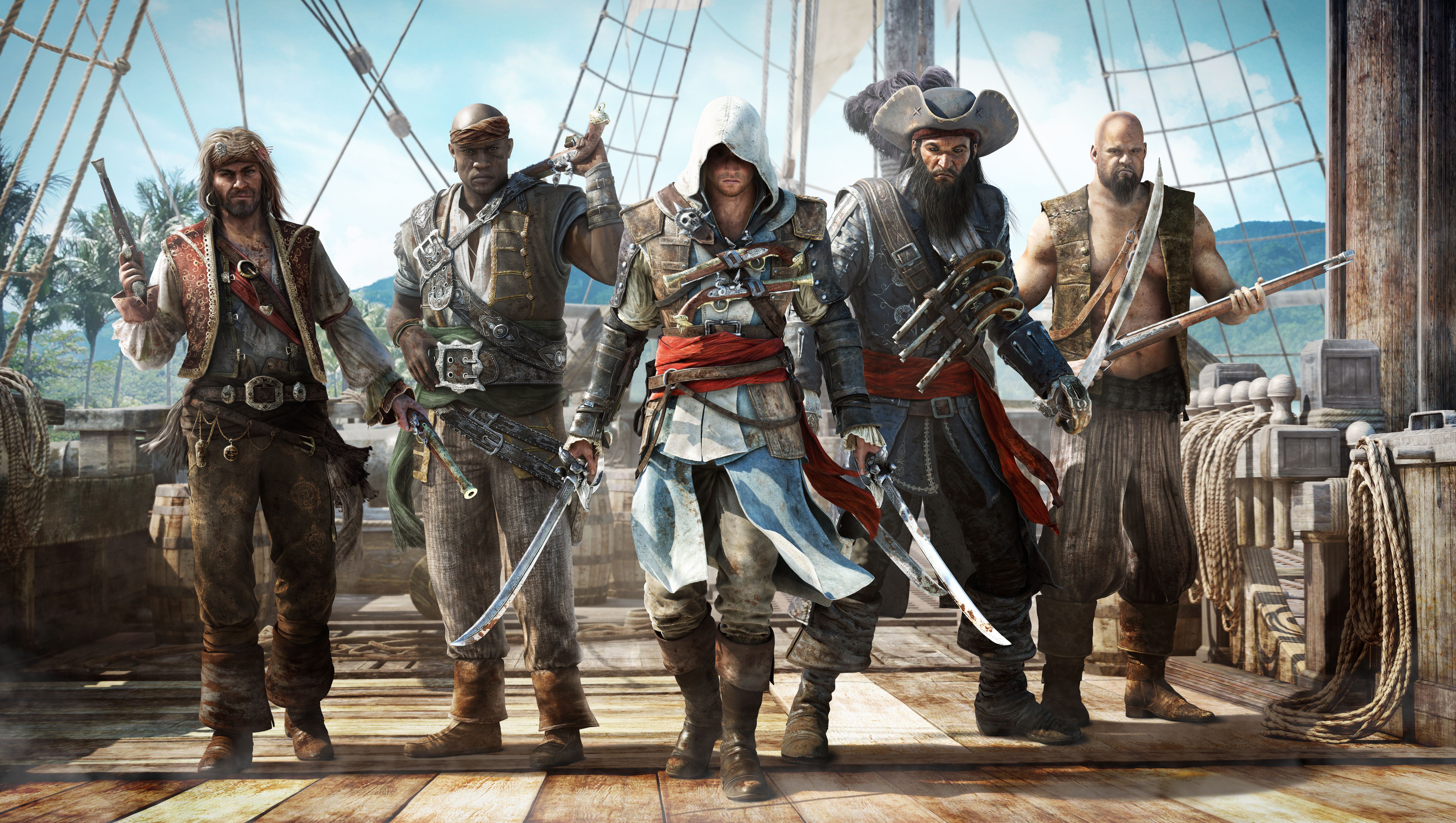 Pirati Assassin's Creed Black Flag, 8839x5000 UHD, Monitor 4K