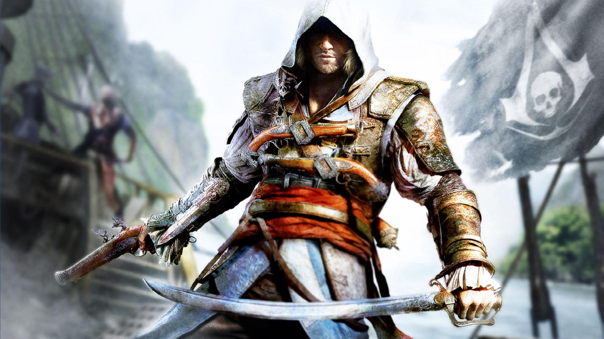 Pirata assassino con spada, 1920x1080 1080p, PC