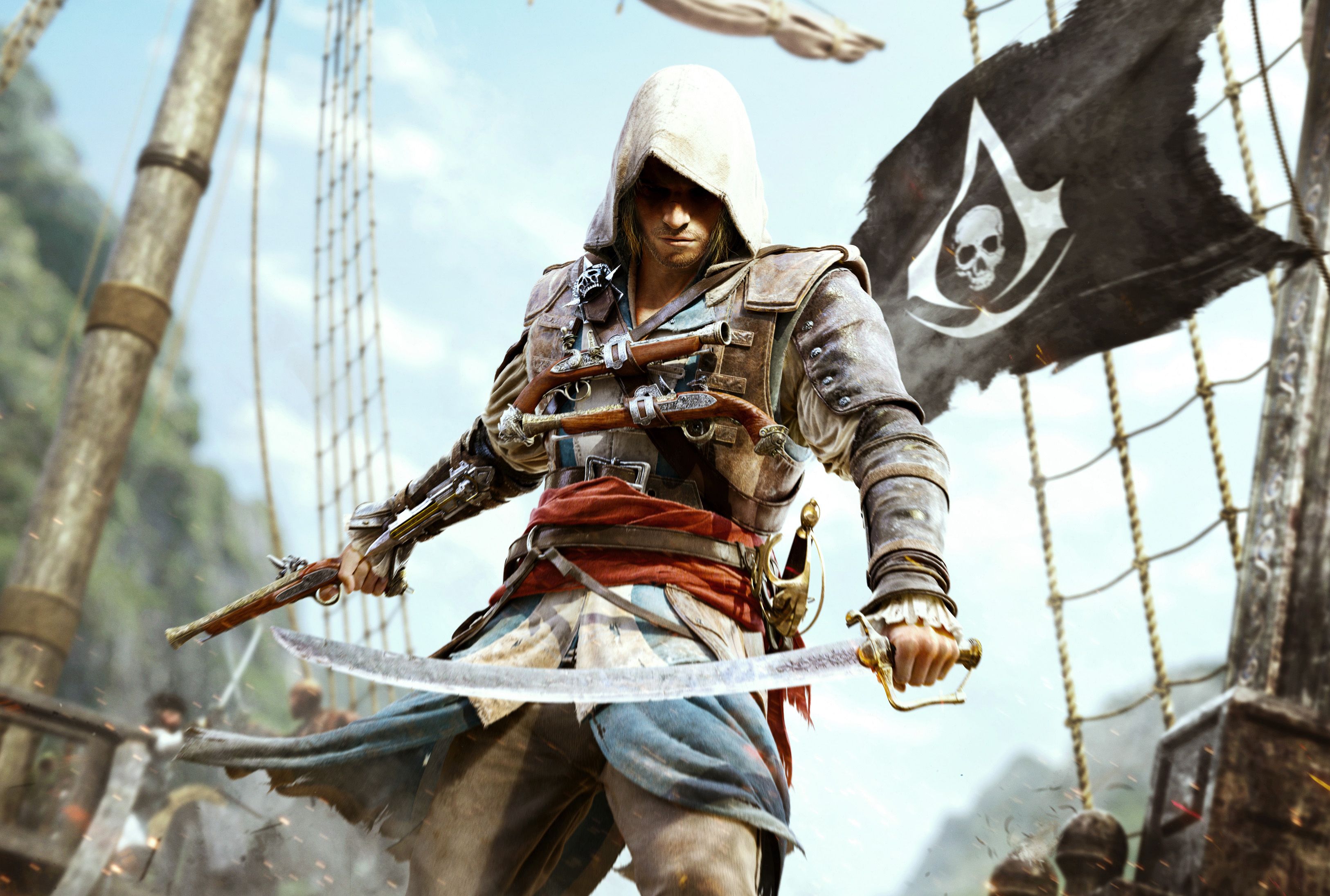 Edward Kenway pirata Black Flag, 3251x2190 WQXGA, Desktop