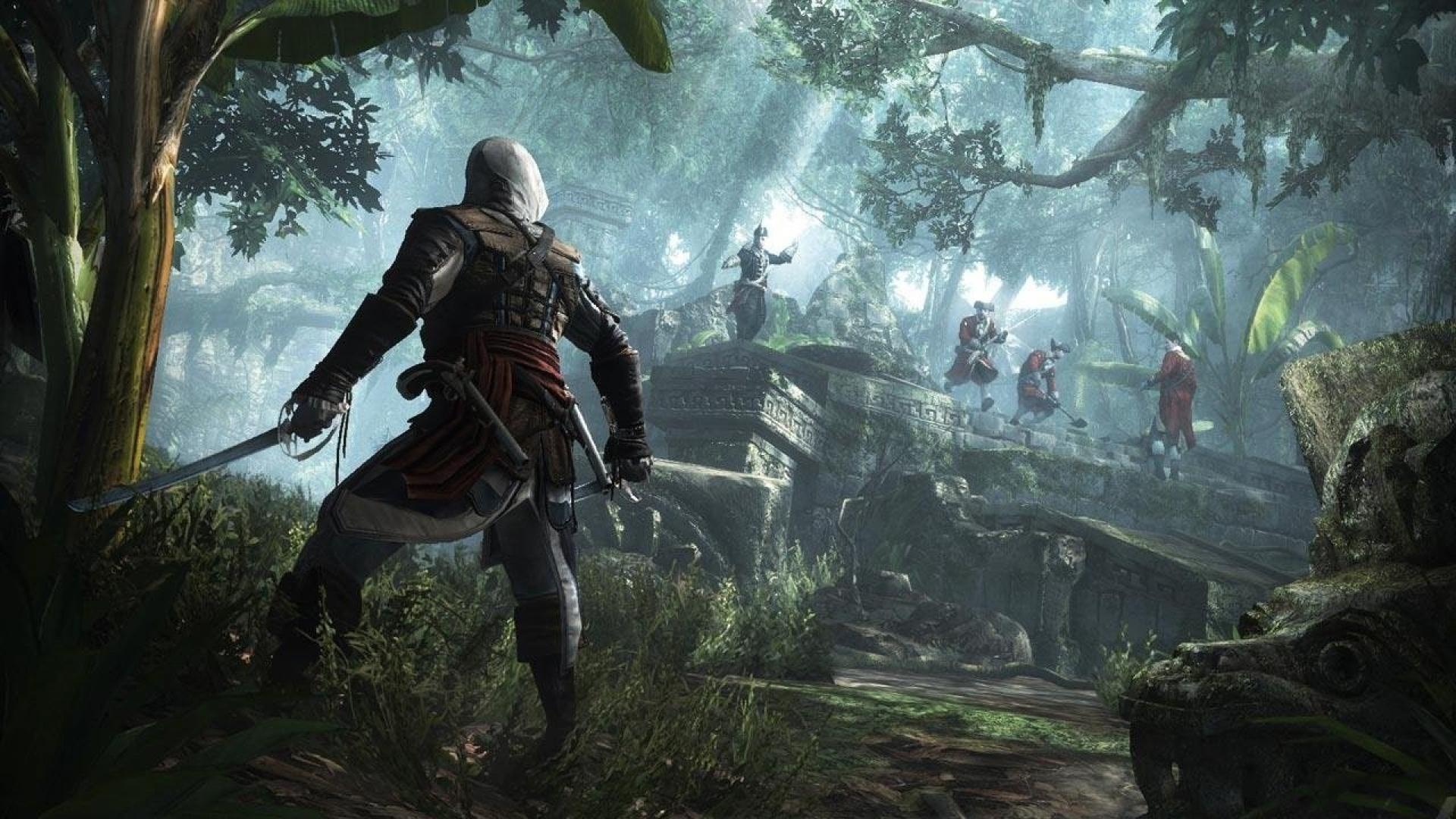 Edward Kenway giungla Black Flag, 1920x1080 1080p, Laptop