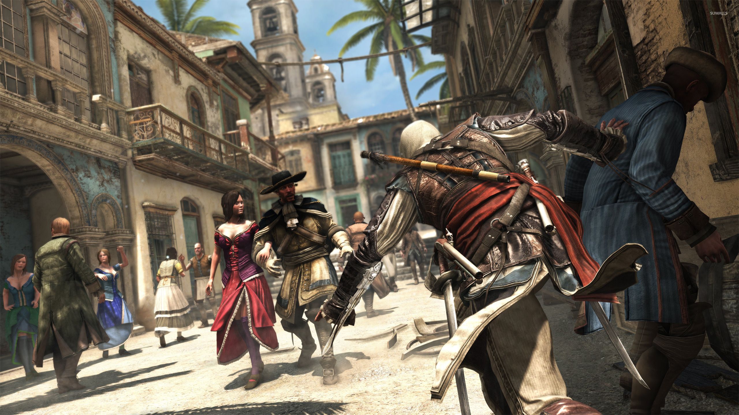 Edward Kenway, Assassin's Creed Black Flag, 2560x1440 2K QHD, PC