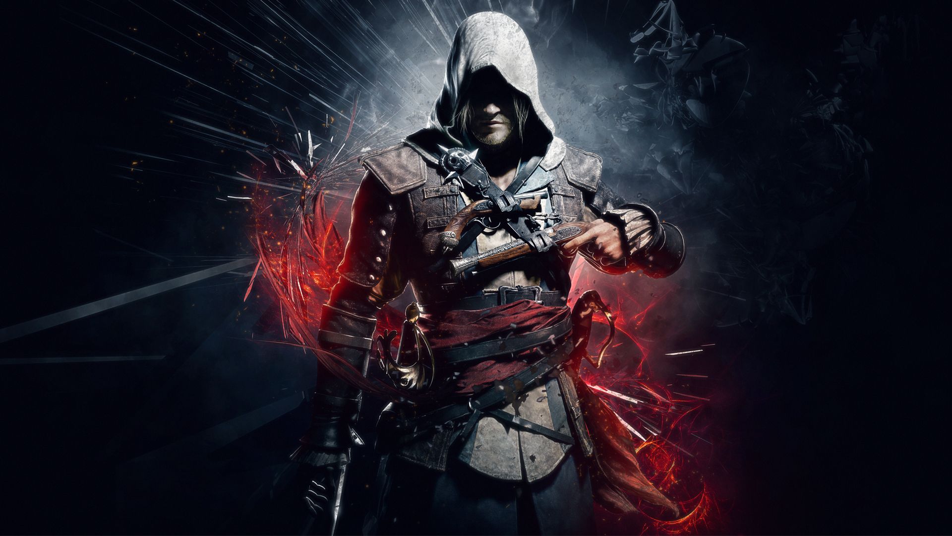 Assassin's Creed Black Flag Edward, 1920x1080 Full HD 1080p, Desktop