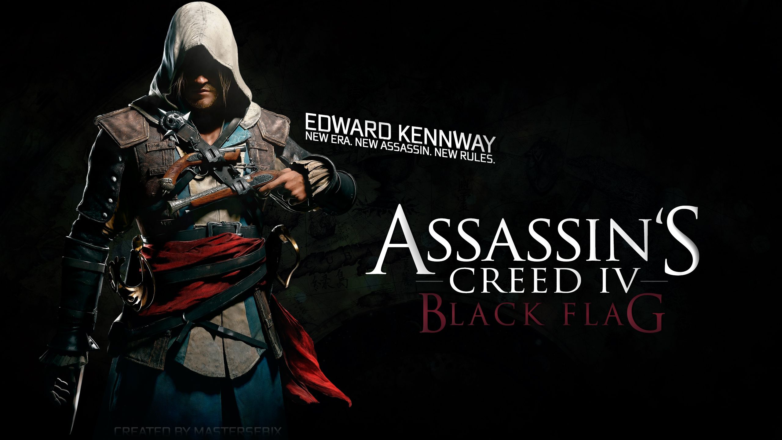 Edward Kenway Assassin's Creed Black Flag, 2560x1440 QHD, Laptop