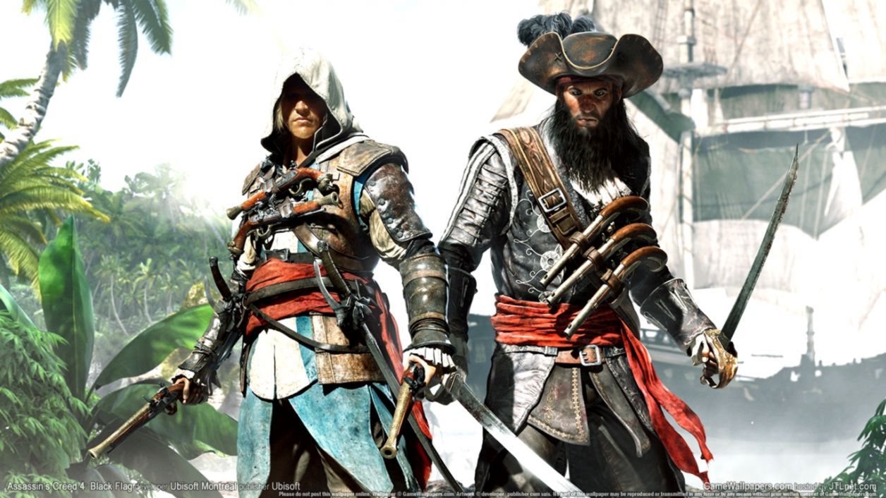 Edward Kenway e pirata Black Flag, 1256x706 HD, PC