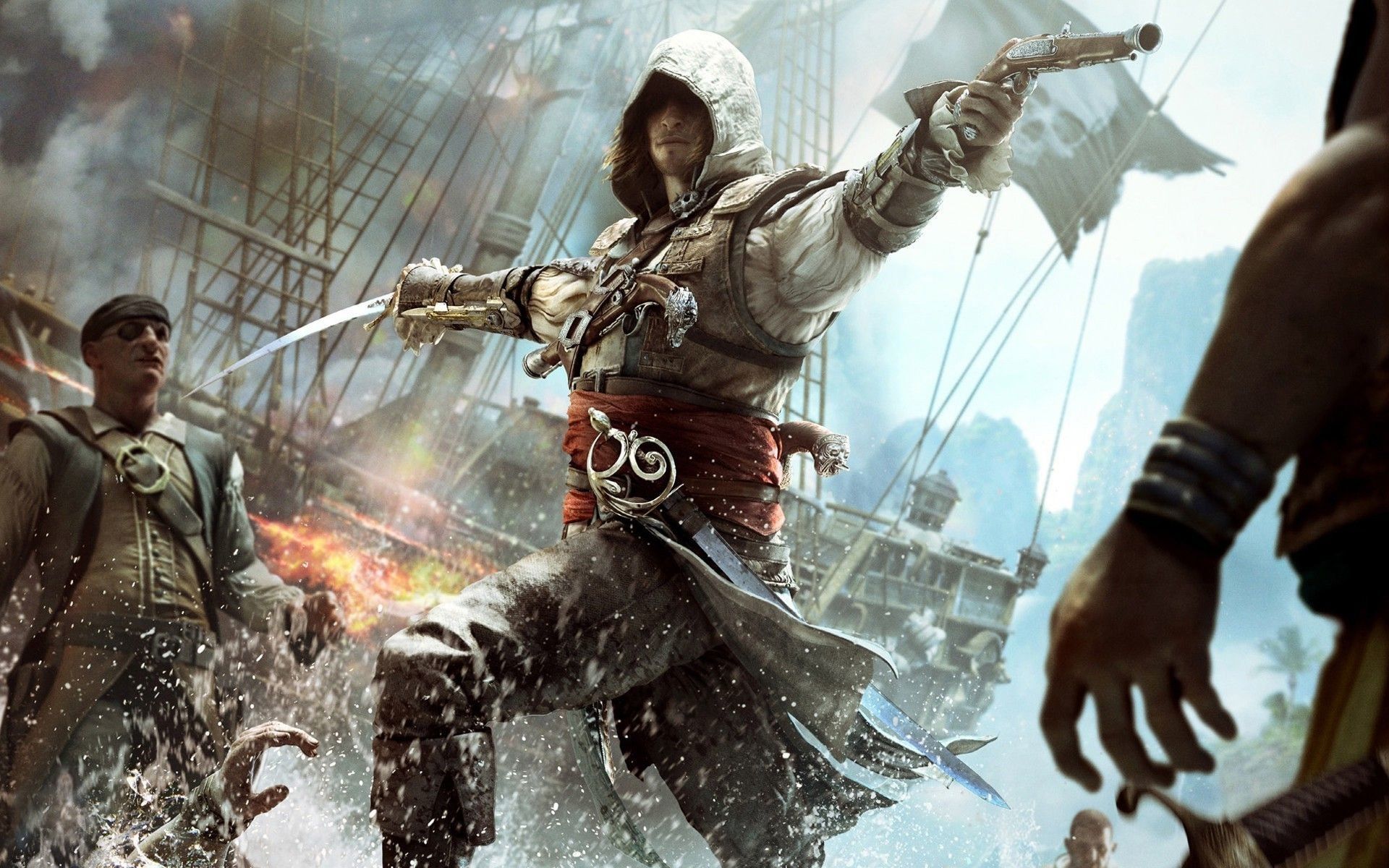 Assassin's Creed Black Flag pirata, 1920x1200 Full HD+ WUXGA, iMac