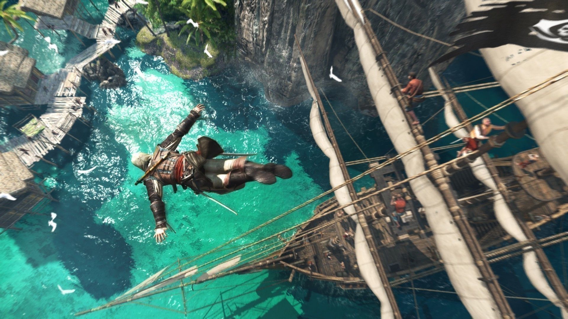 Assassin's Creed Black Flag tuffo, 1920x1080 Full HD, PC Desktop