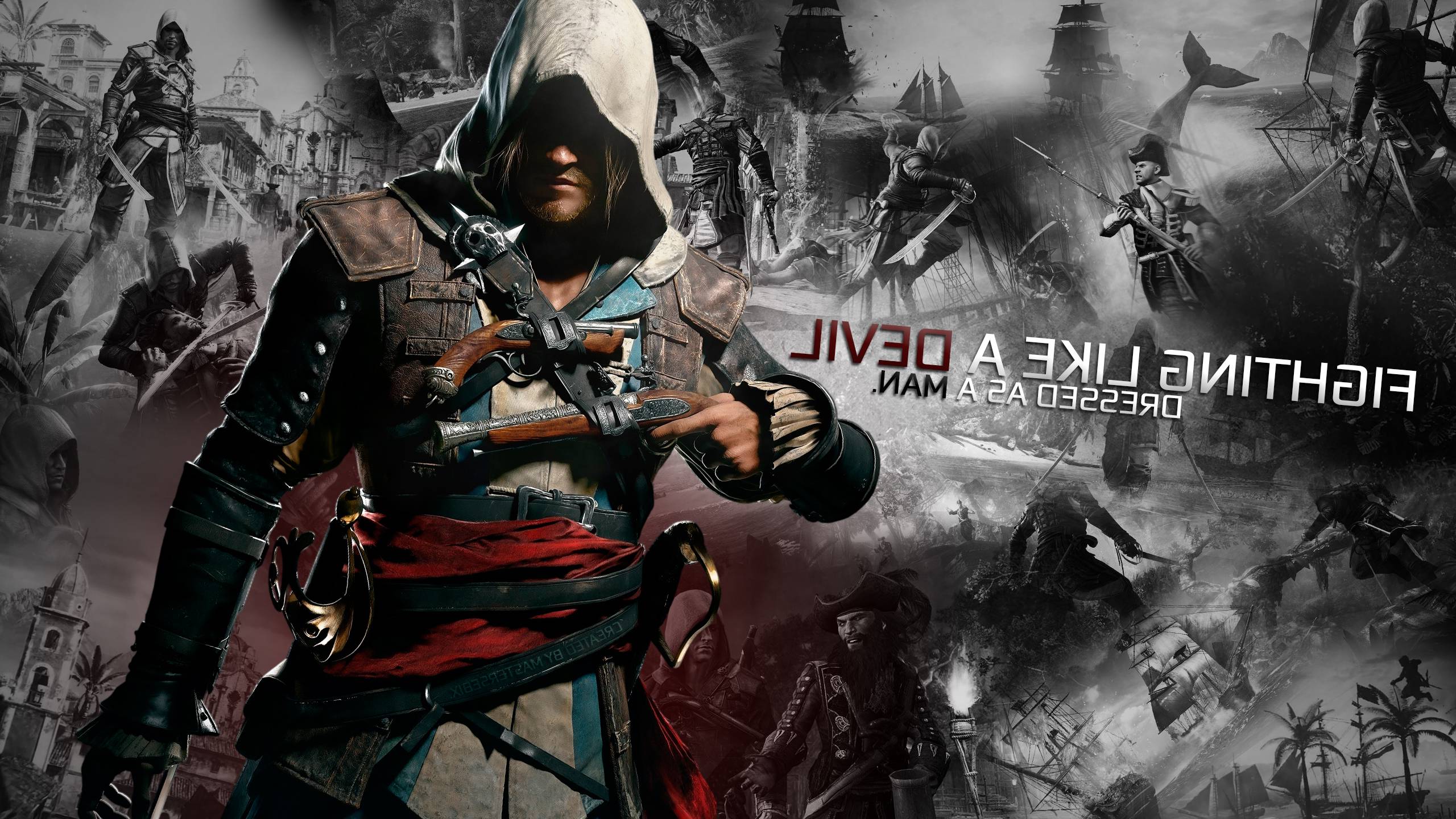Edward Kenway, Assassin's Creed Black Flag, 2560x1440 2K QHD, PC