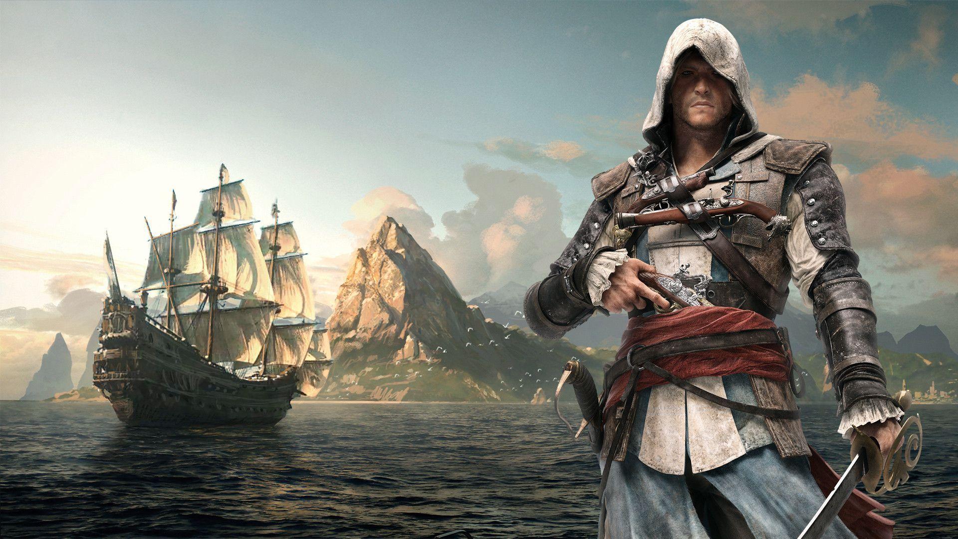 Assassin's Creed Black Flag pirata, 1920x1080 Full HD 1080p, Desktop
