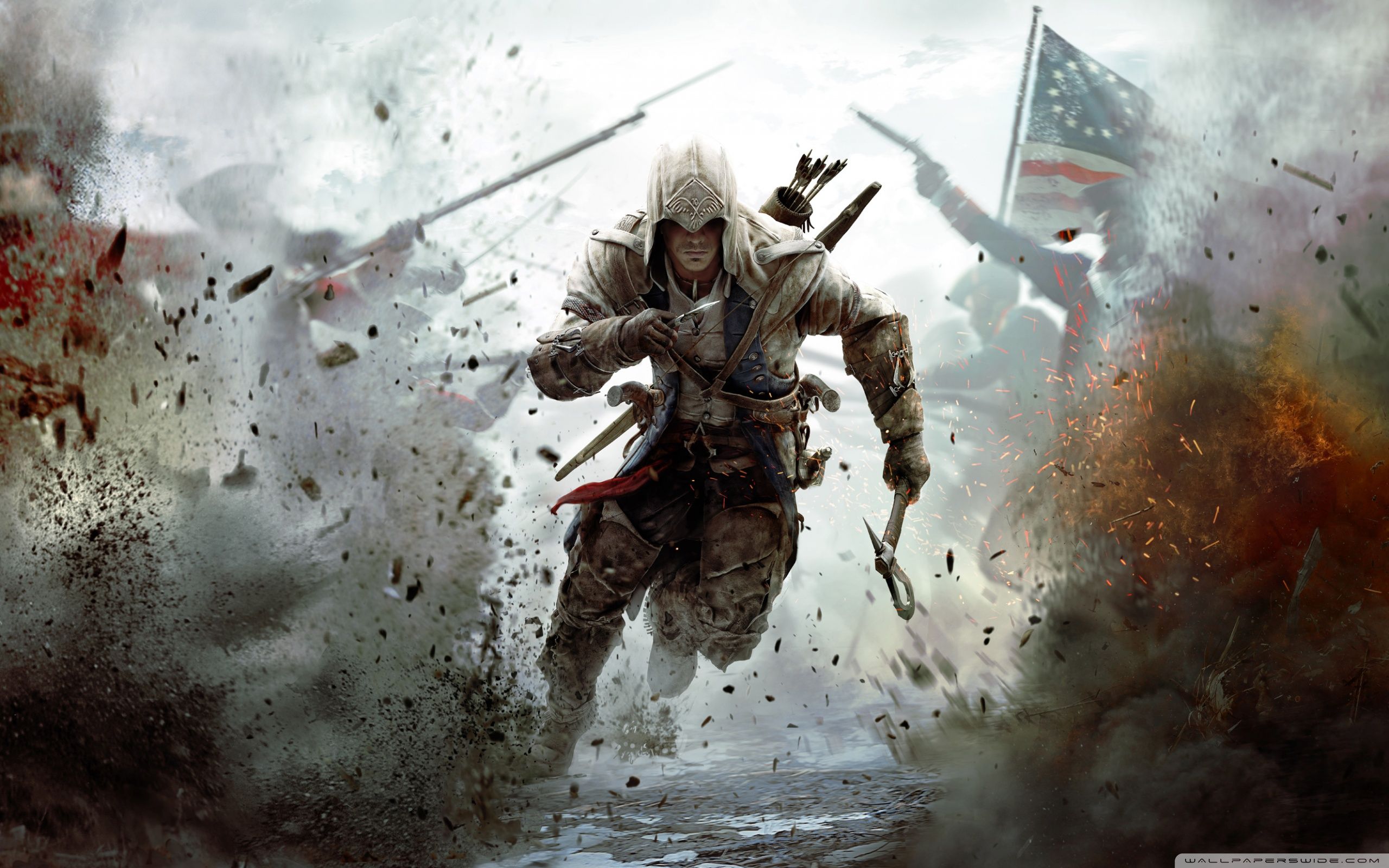 Assassin's Creed III Connor, 2560x1600 2K+, PC